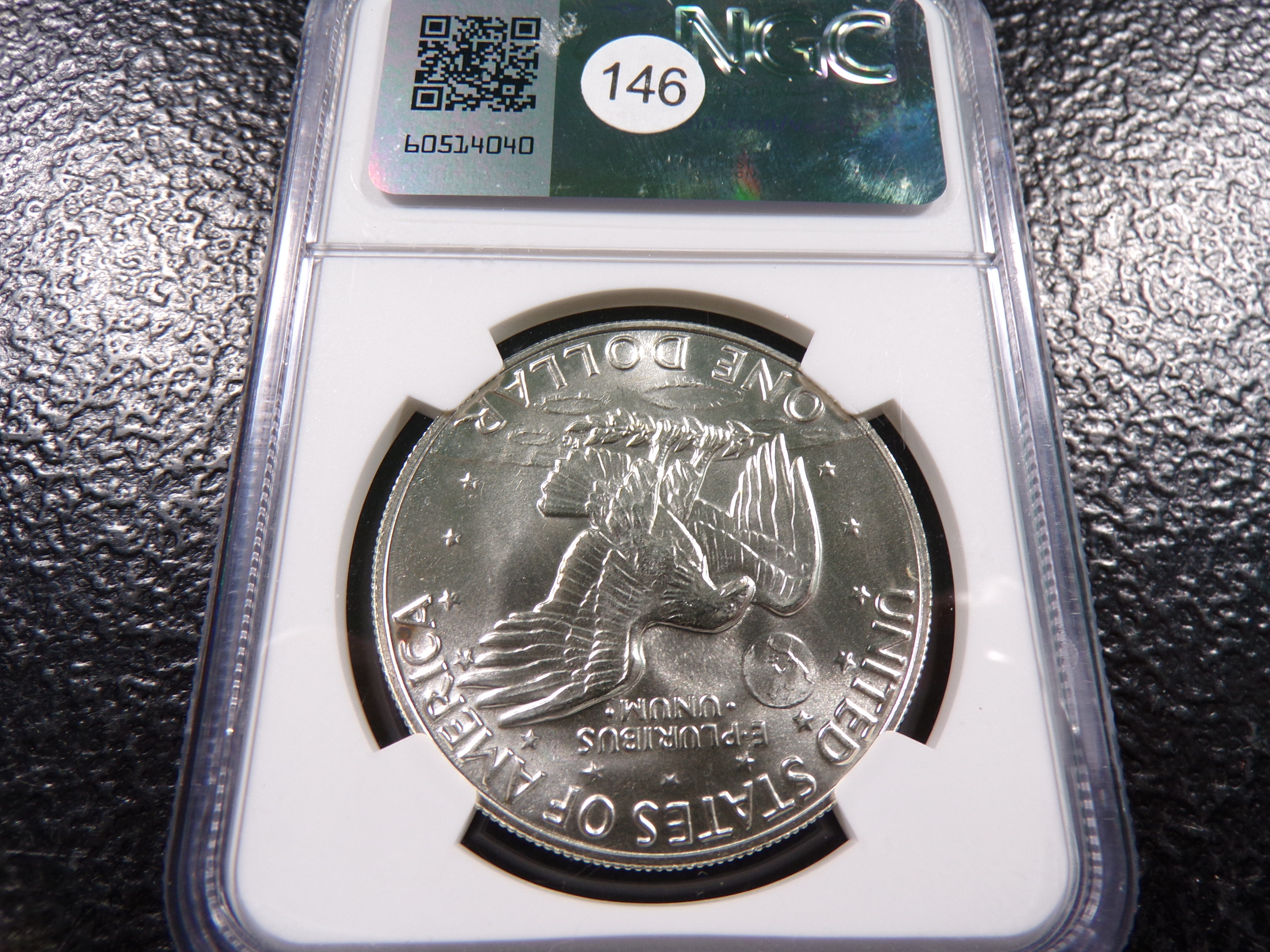 1974-S NGC MS67 EISENHOWER SILVER DOLLAR