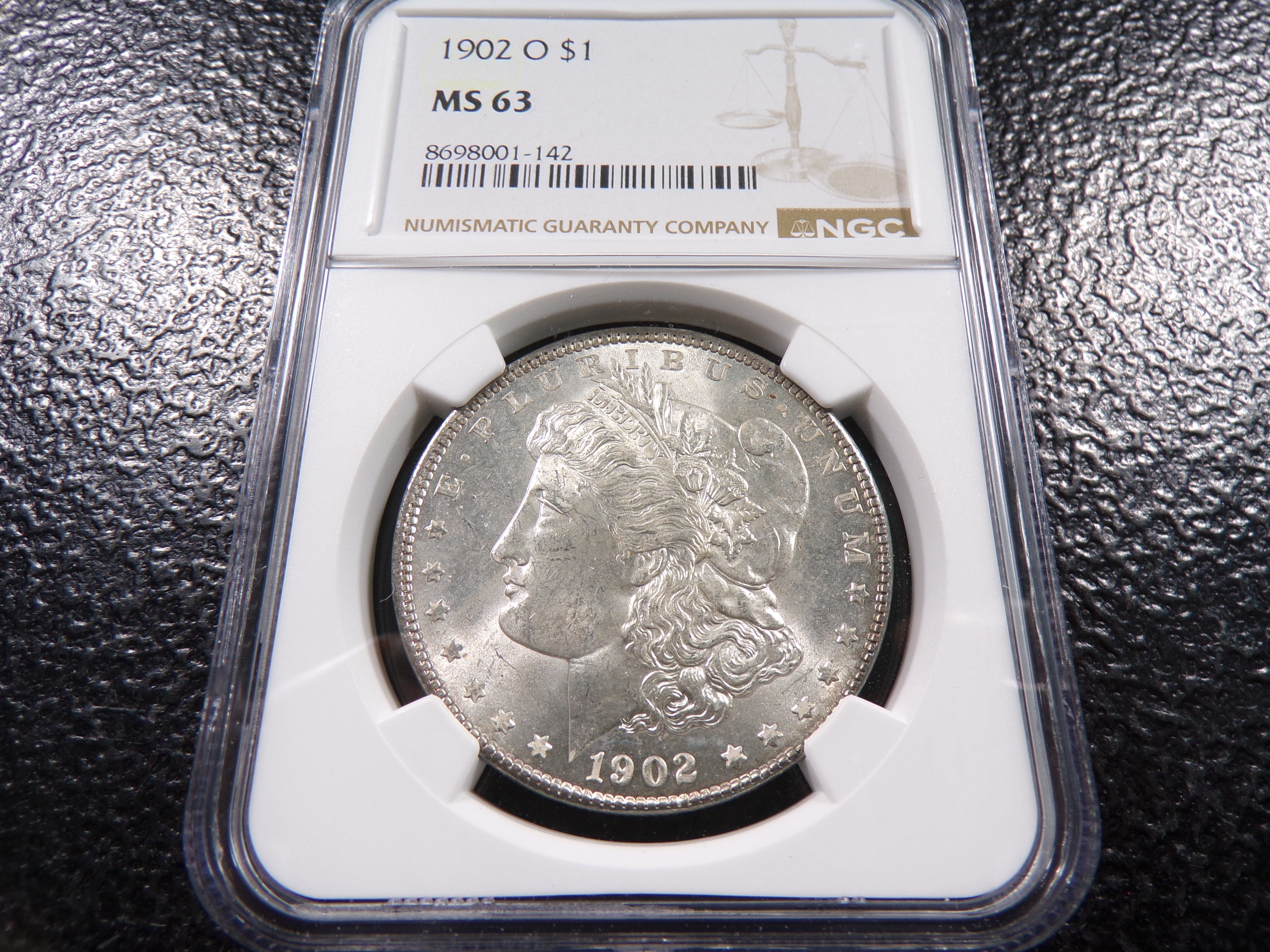 1902-O NGC MS63 MORGAN SILVER DOLLAR