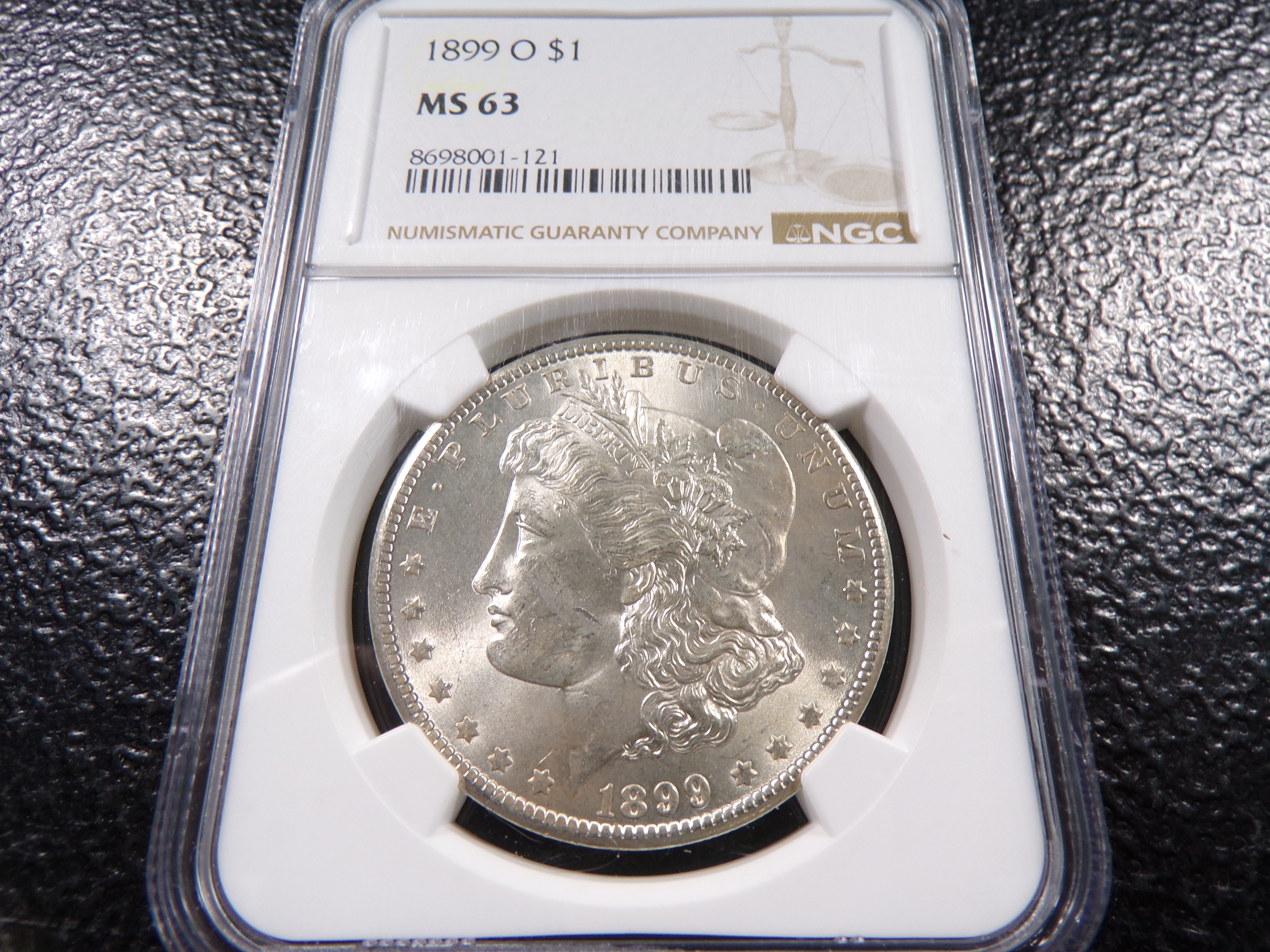 1899-O NGC MS63 MORGAN SILVER DOLLAR