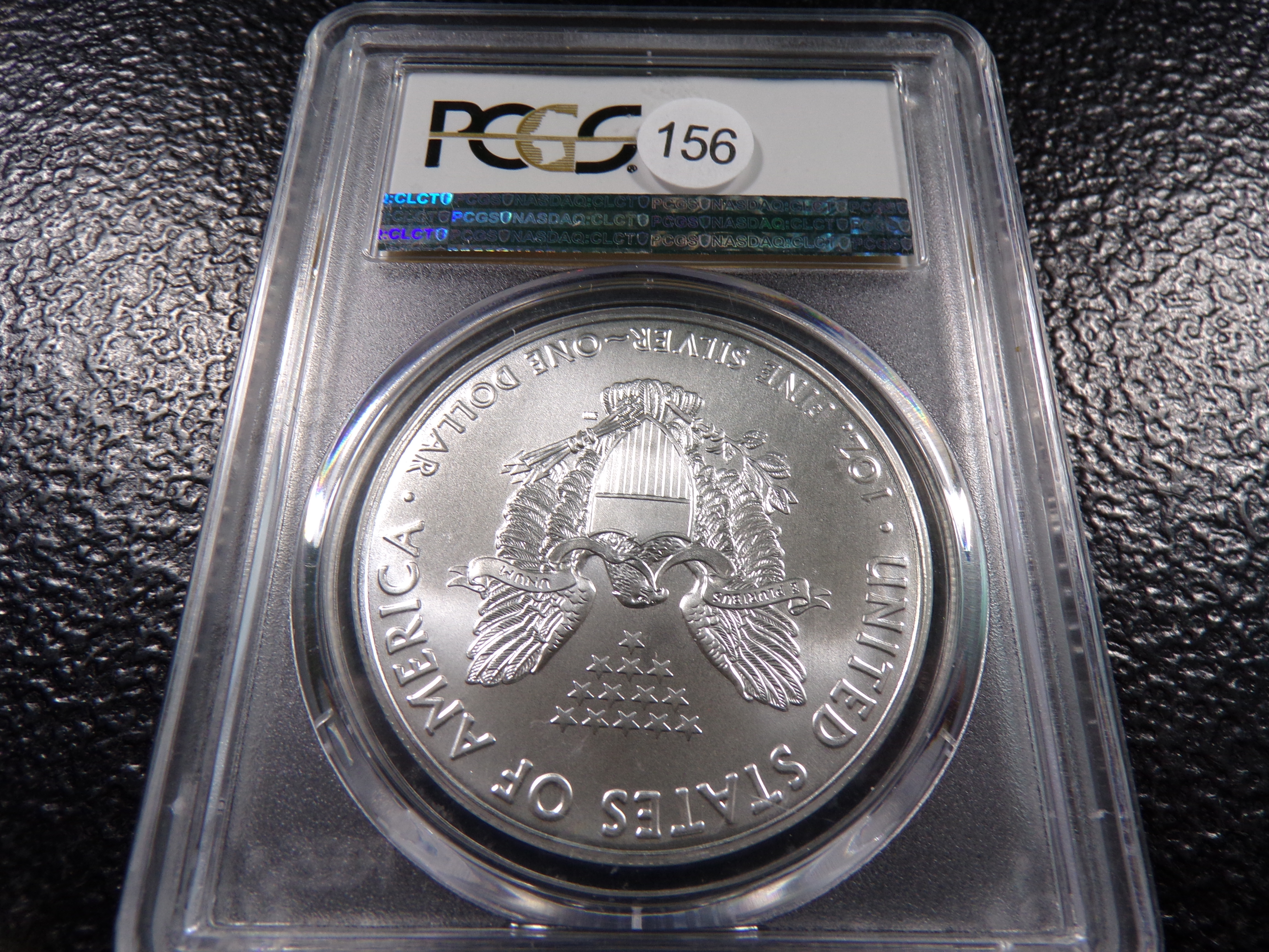 2017 PCGS BRILLIANT UNCIRCULATED AMERICAN SILVER EAGLE DOLLAR