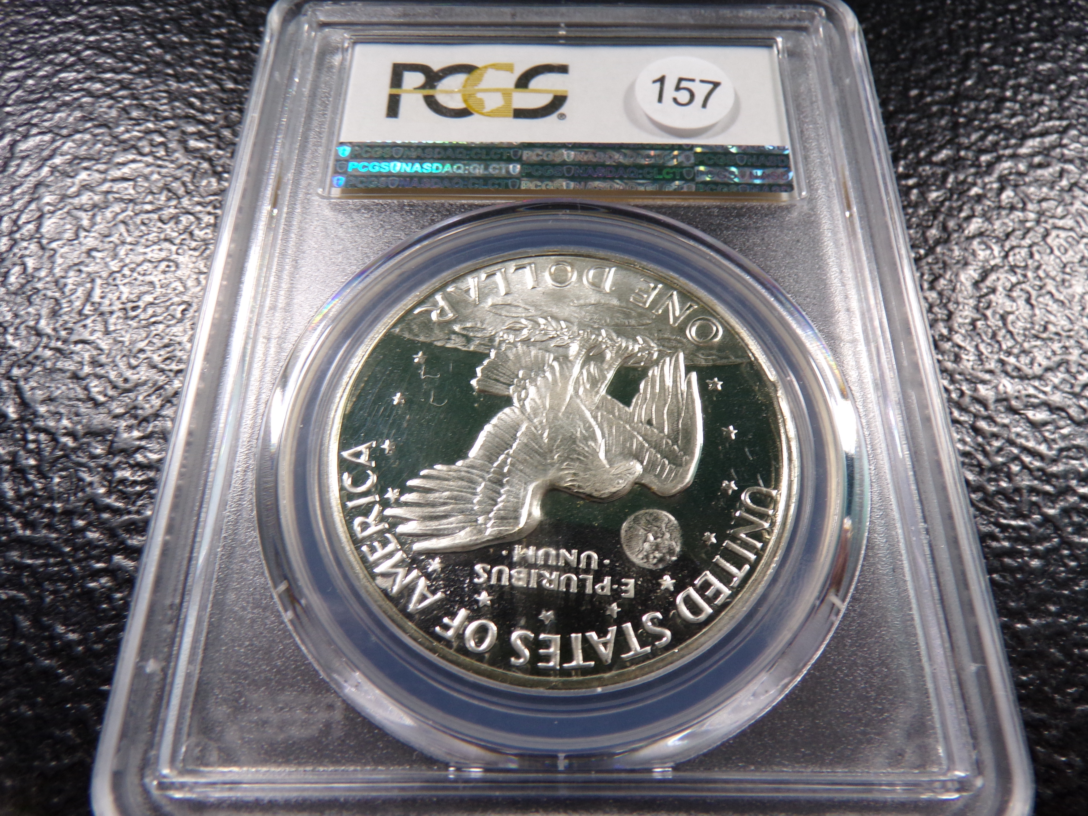 1971-S PCGS PR69DCAM EISENHOWER SILVER PROOF DOLLAR