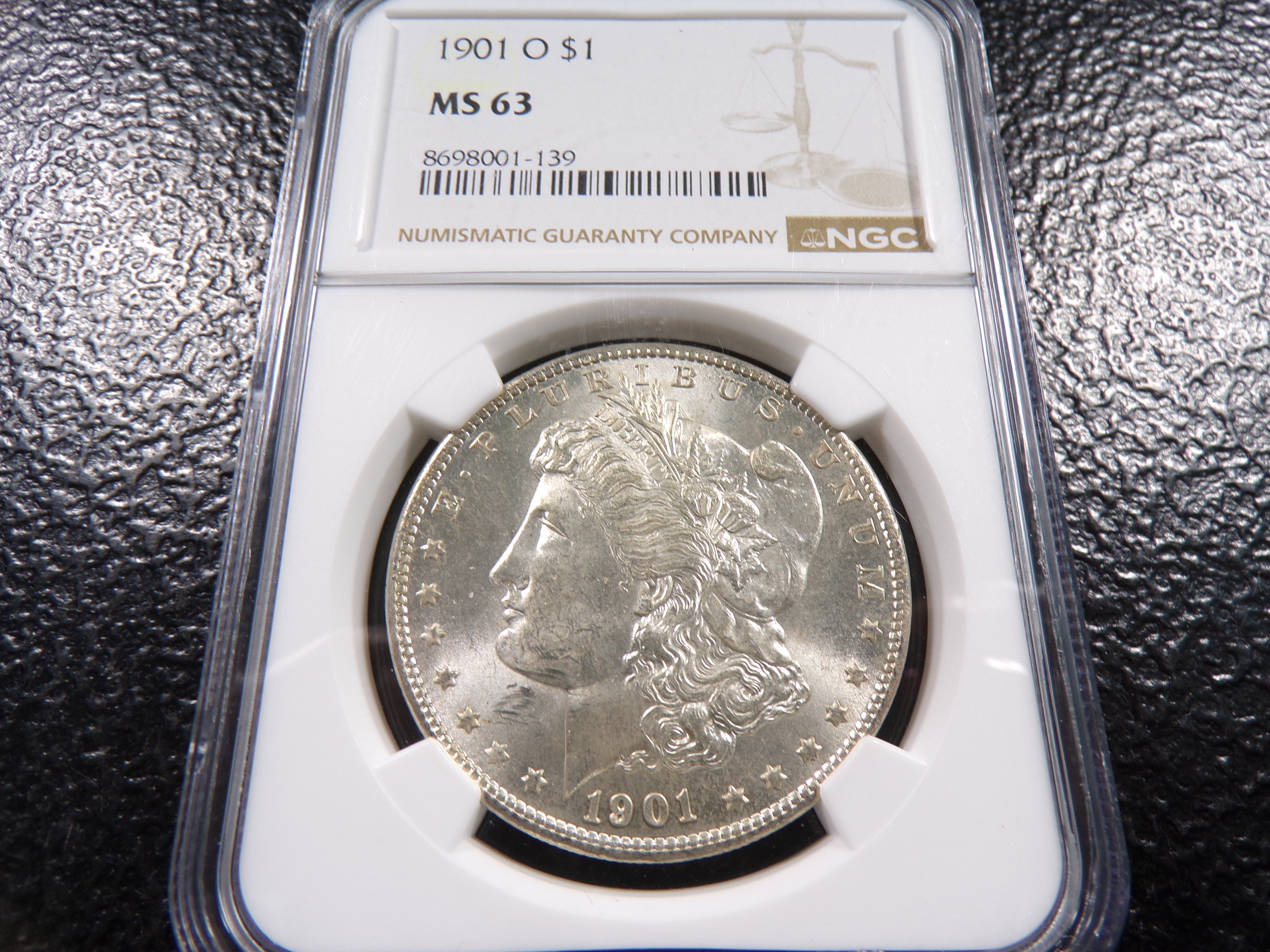 1901-O NGC MS63 MORGAN SILVER DOLLAR