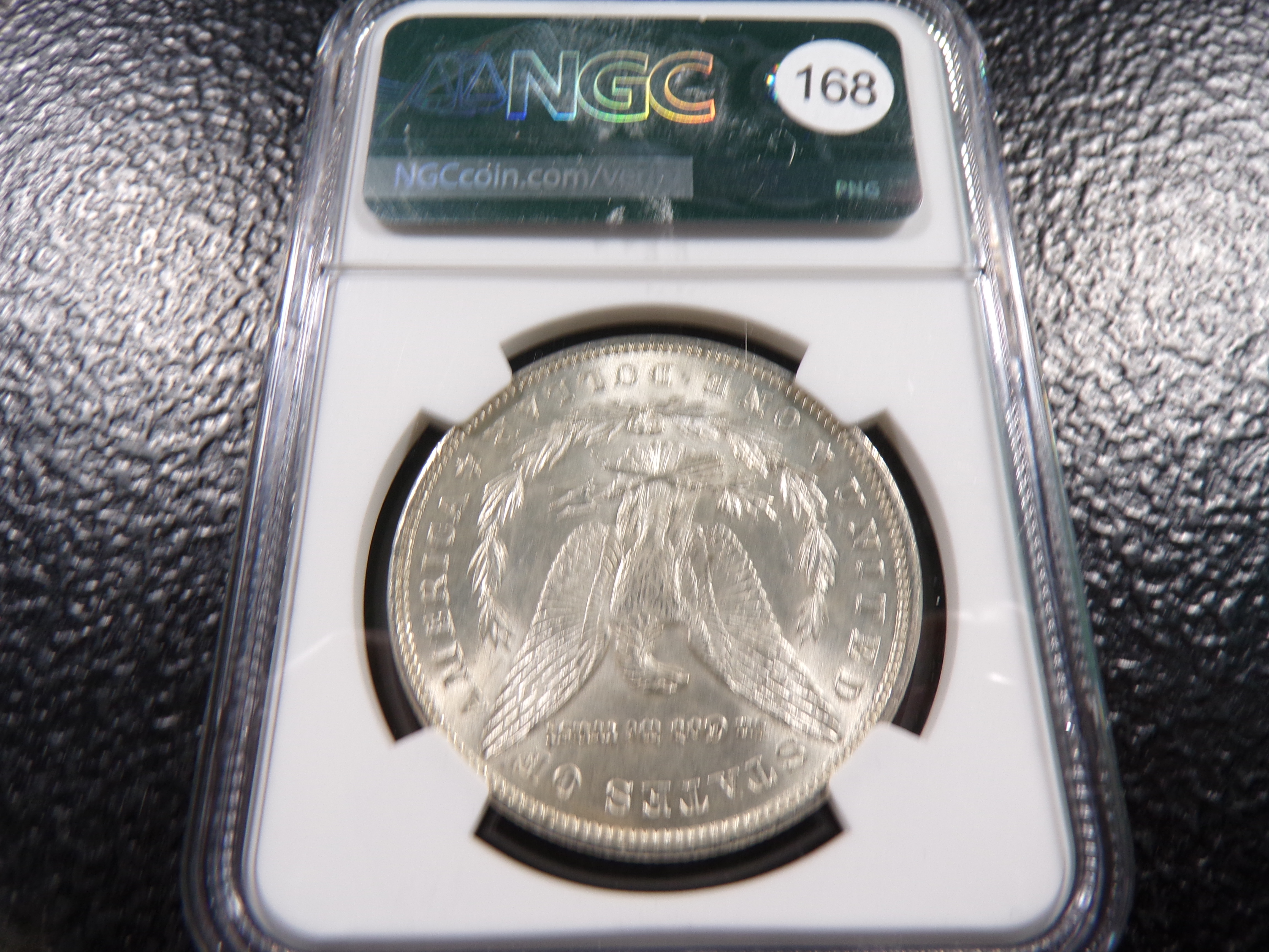 1896 NGC MS63 MORGAN SILVER DOLLAR