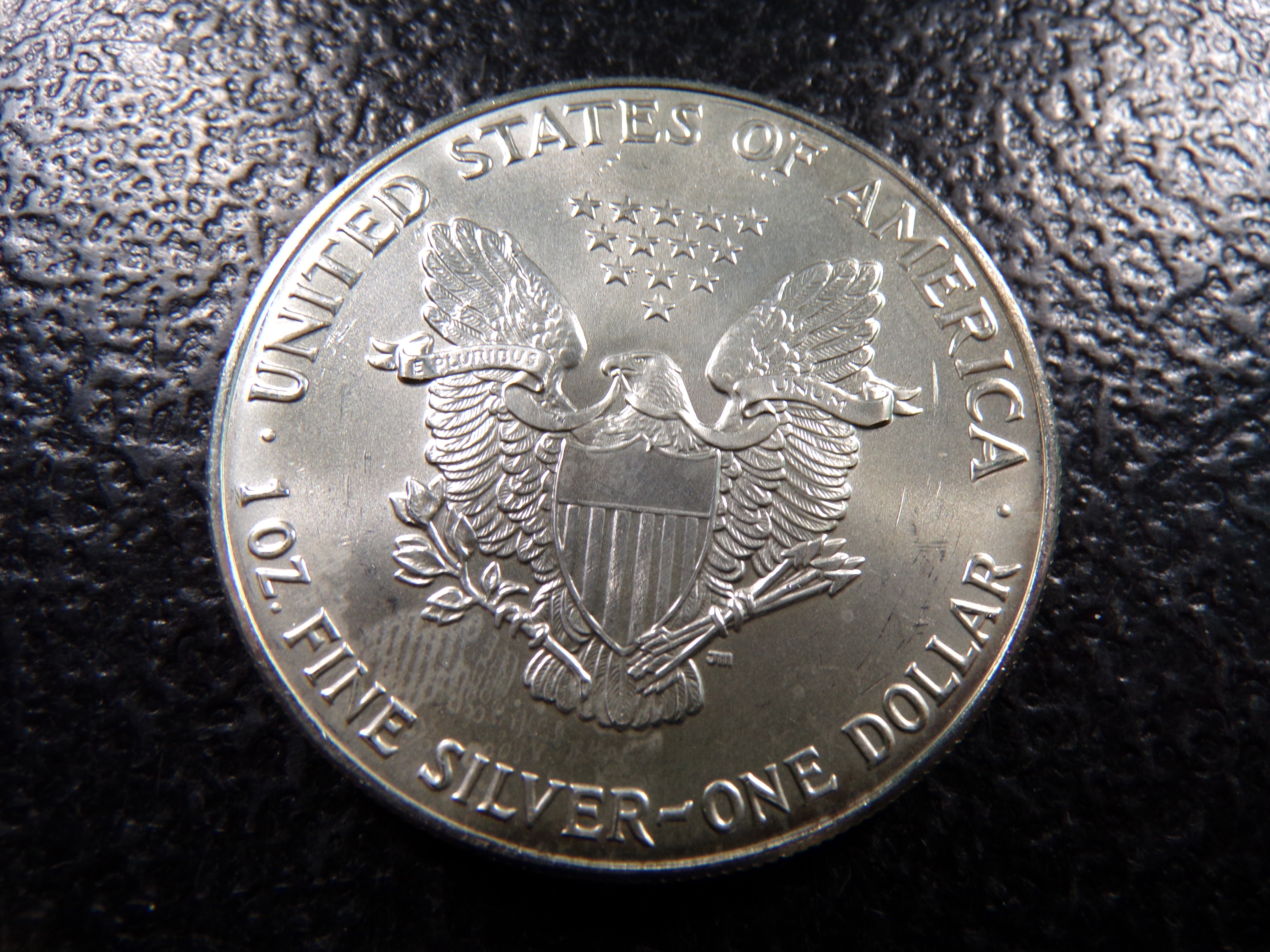 1991 AMERICAN SILVER EAGLE DOLLAR *1 OZ. FINE SILVER