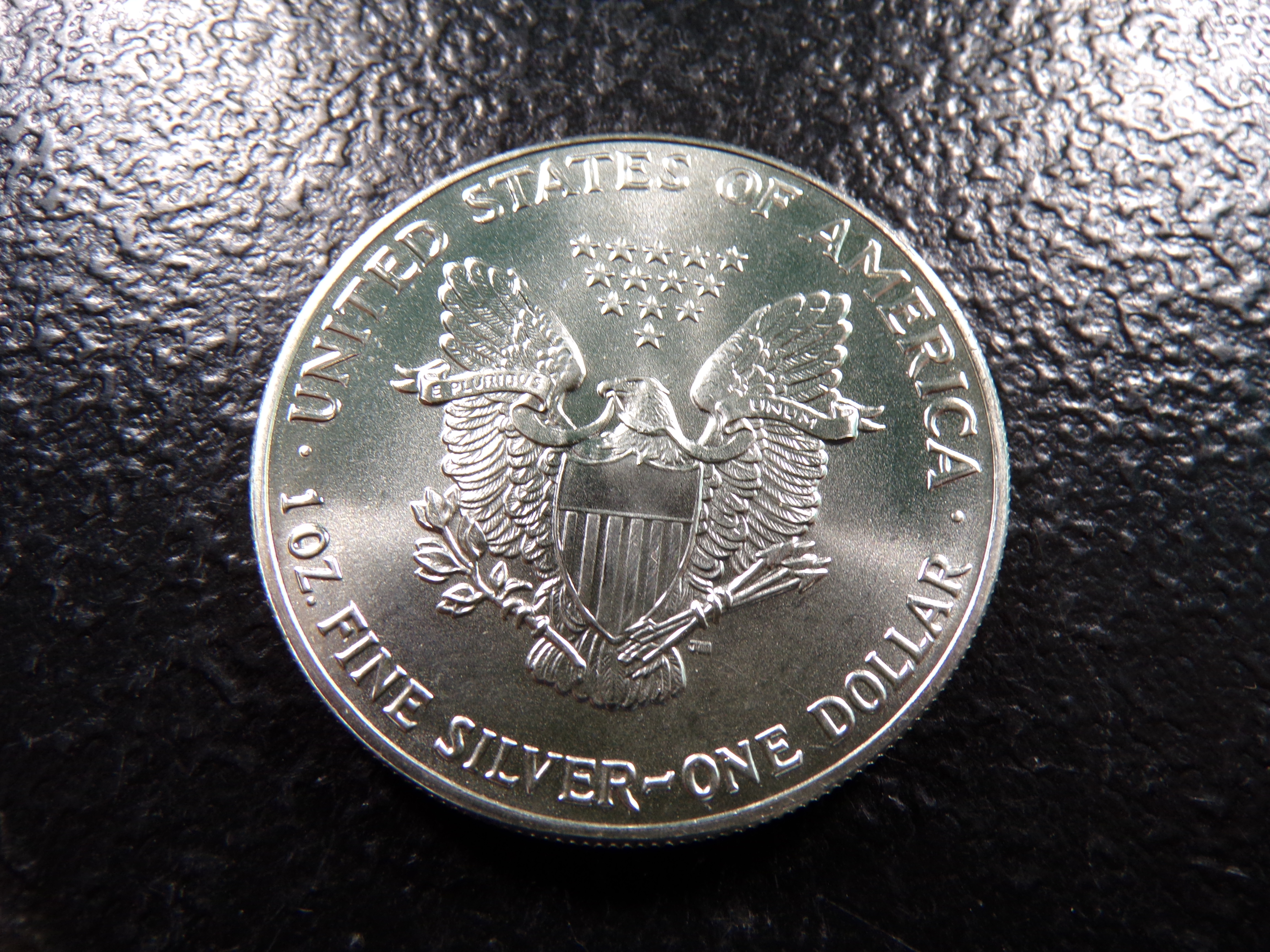1992 AMERICAN SILVER EAGLE DOLLAR *1 OZ. FINE SILVER