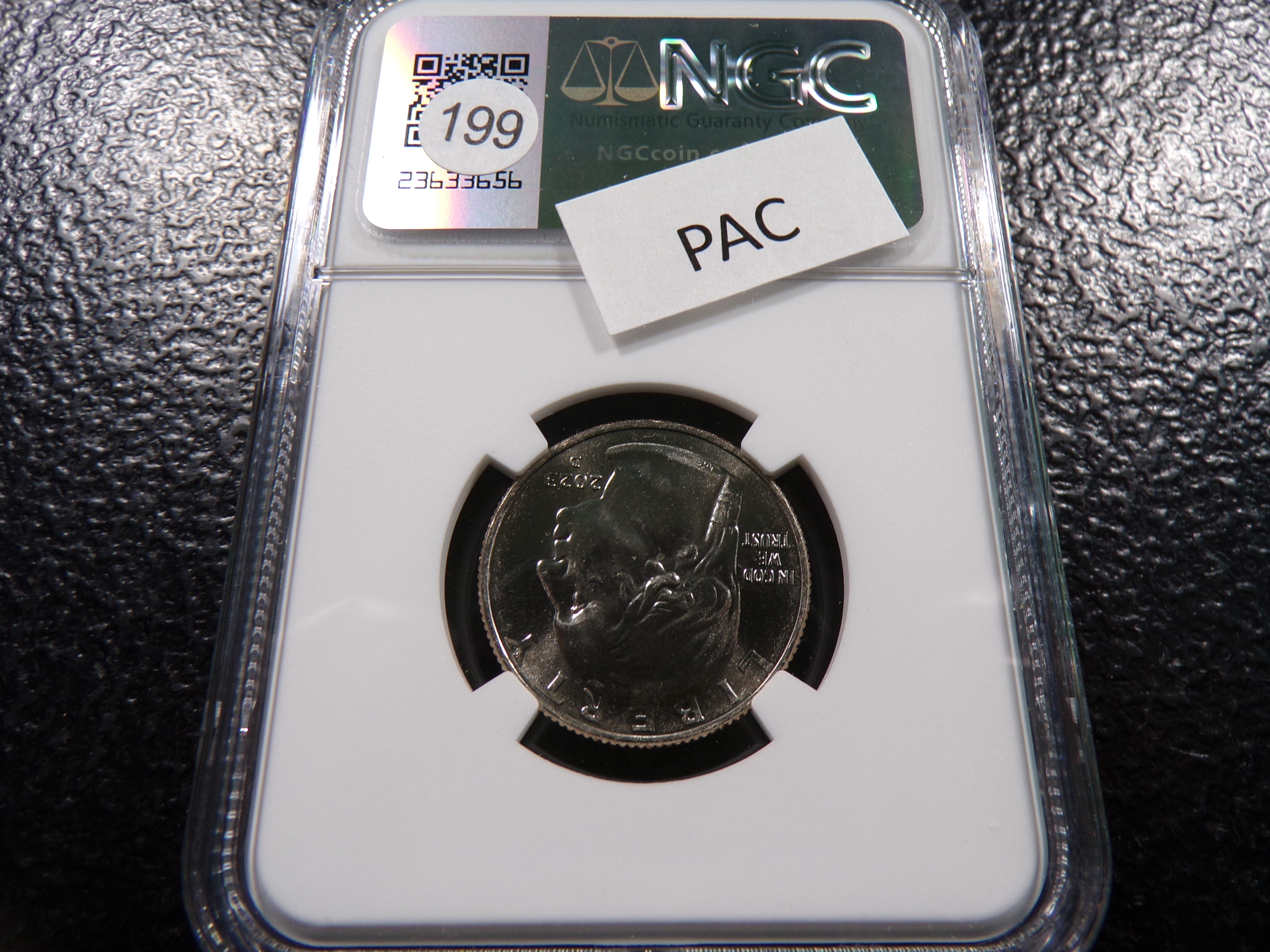2023-D NGC MS67 MARIA TALLCHIEF QUARTER