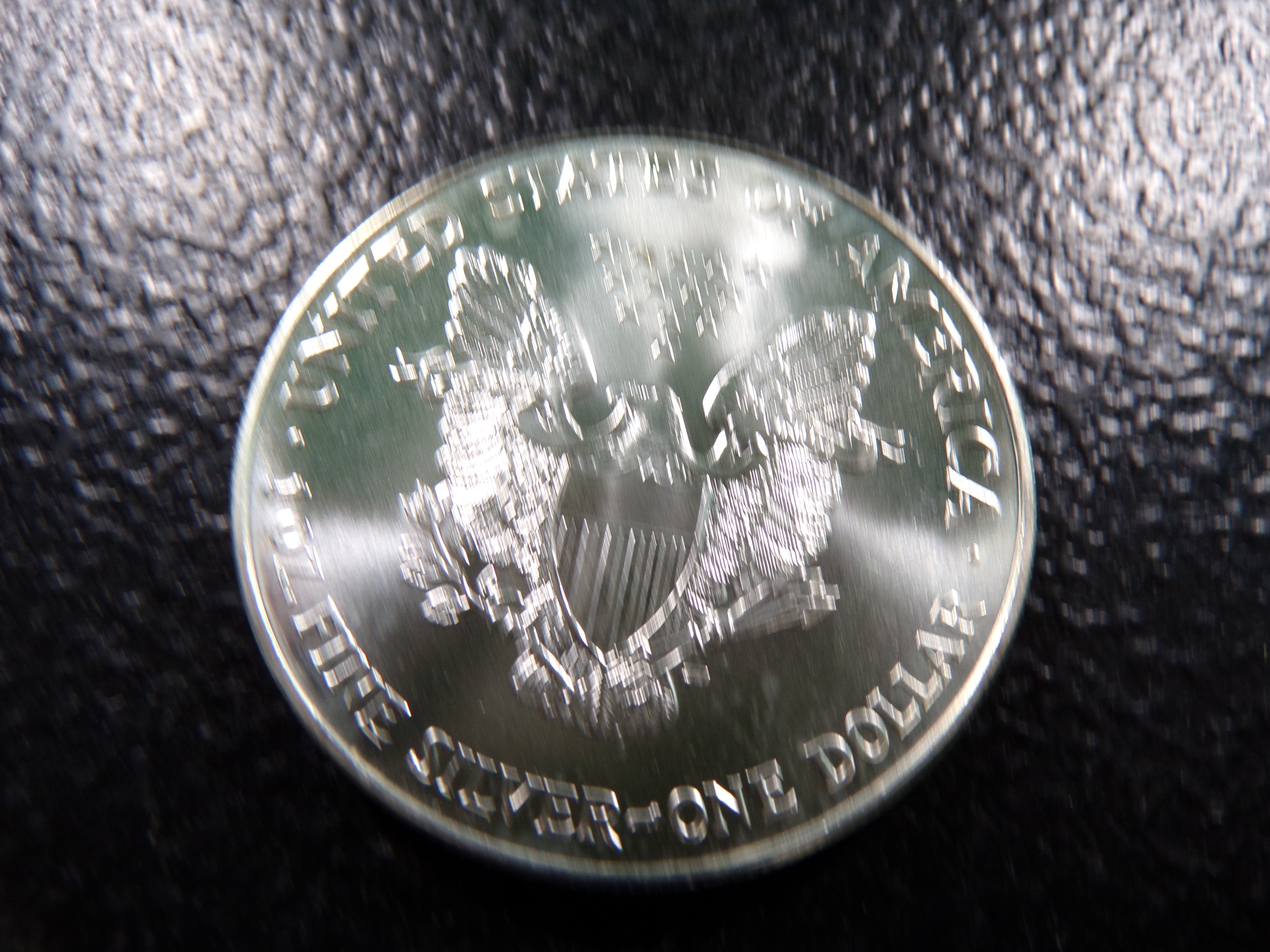 1994 KEY DATE AMERICAN SILVER EAGLE DOLLAR *1 OZ. FINE SILVER