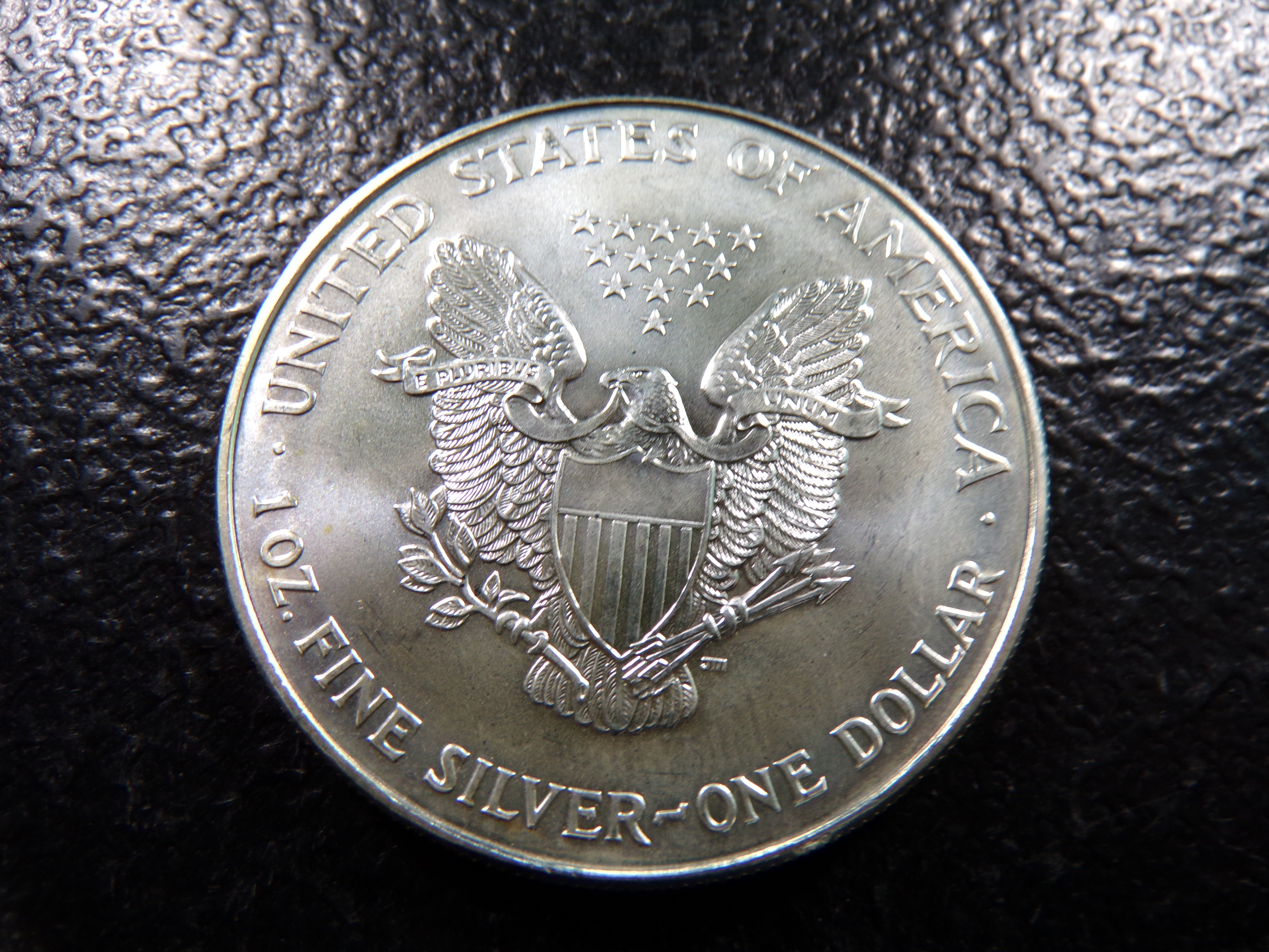 1995 KEY DATE AMERICAN SILVER EAGLE DOLLAR *1 OZ. FINE SILVER