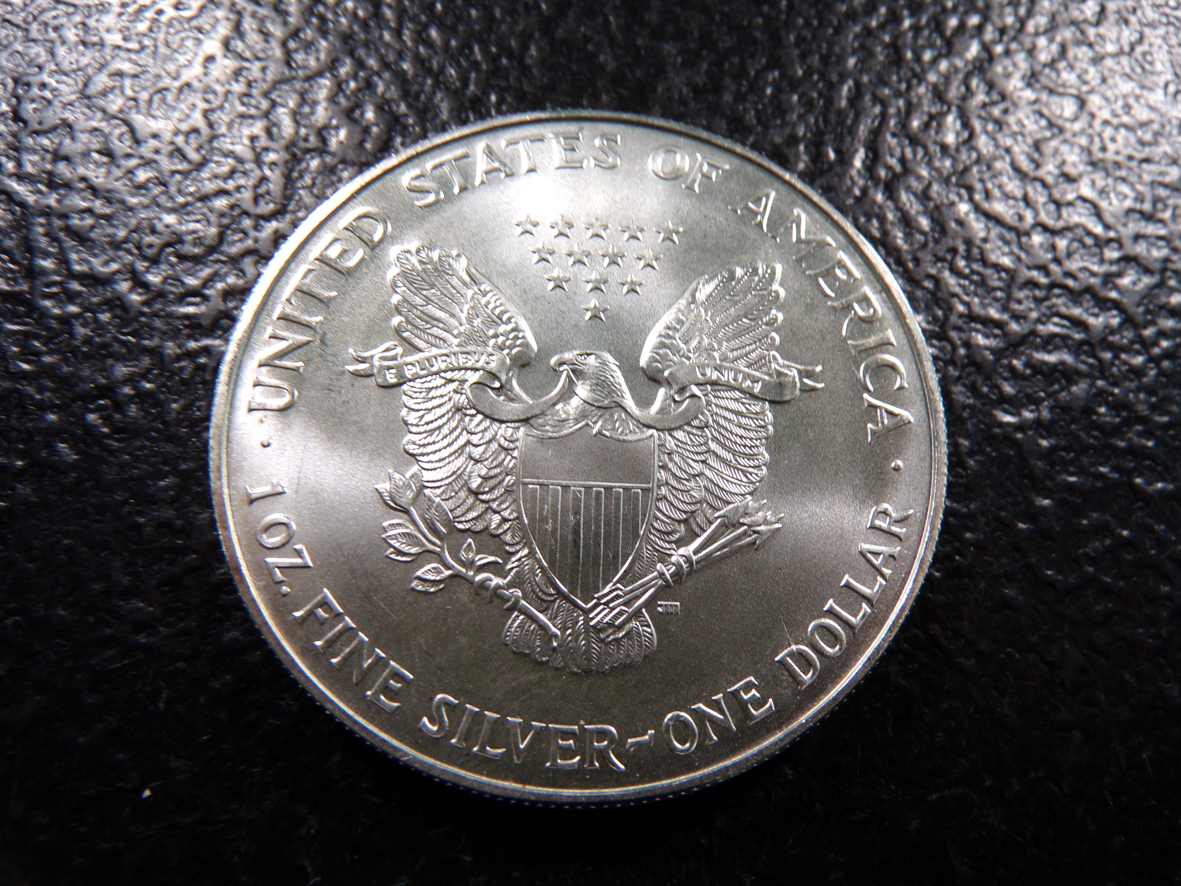 1996 KEY DATE AMERICAN SILVER EAGLE DOLLAR *1 OZ. FINE SILVER