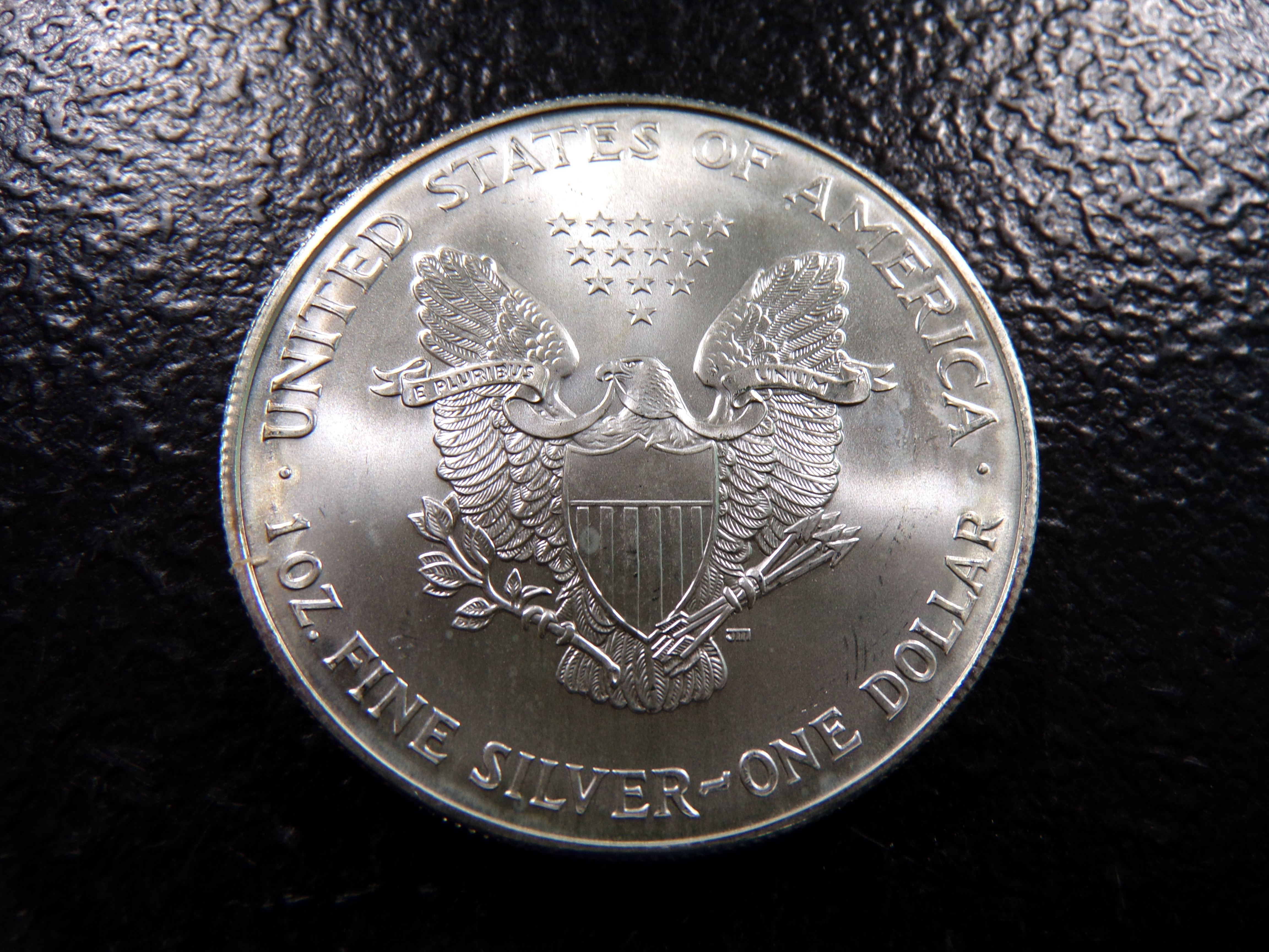 1998 AMERICAN SILVER EAGLE DOLLAR *1 OZ. FINE SILVER