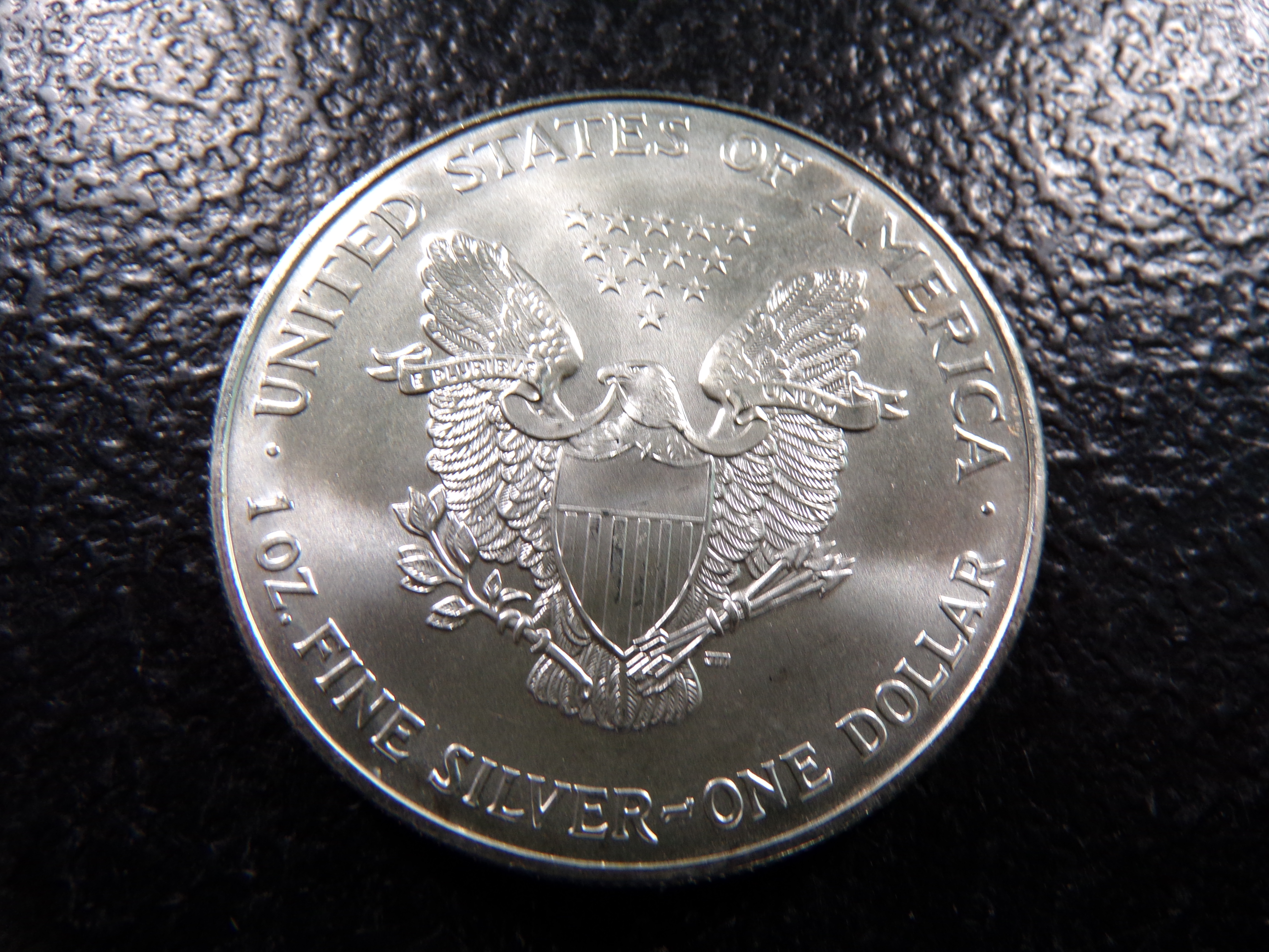 2000 AMERICAN SILVER EAGLE DOLLAR *1 OZ. FINE SILVER