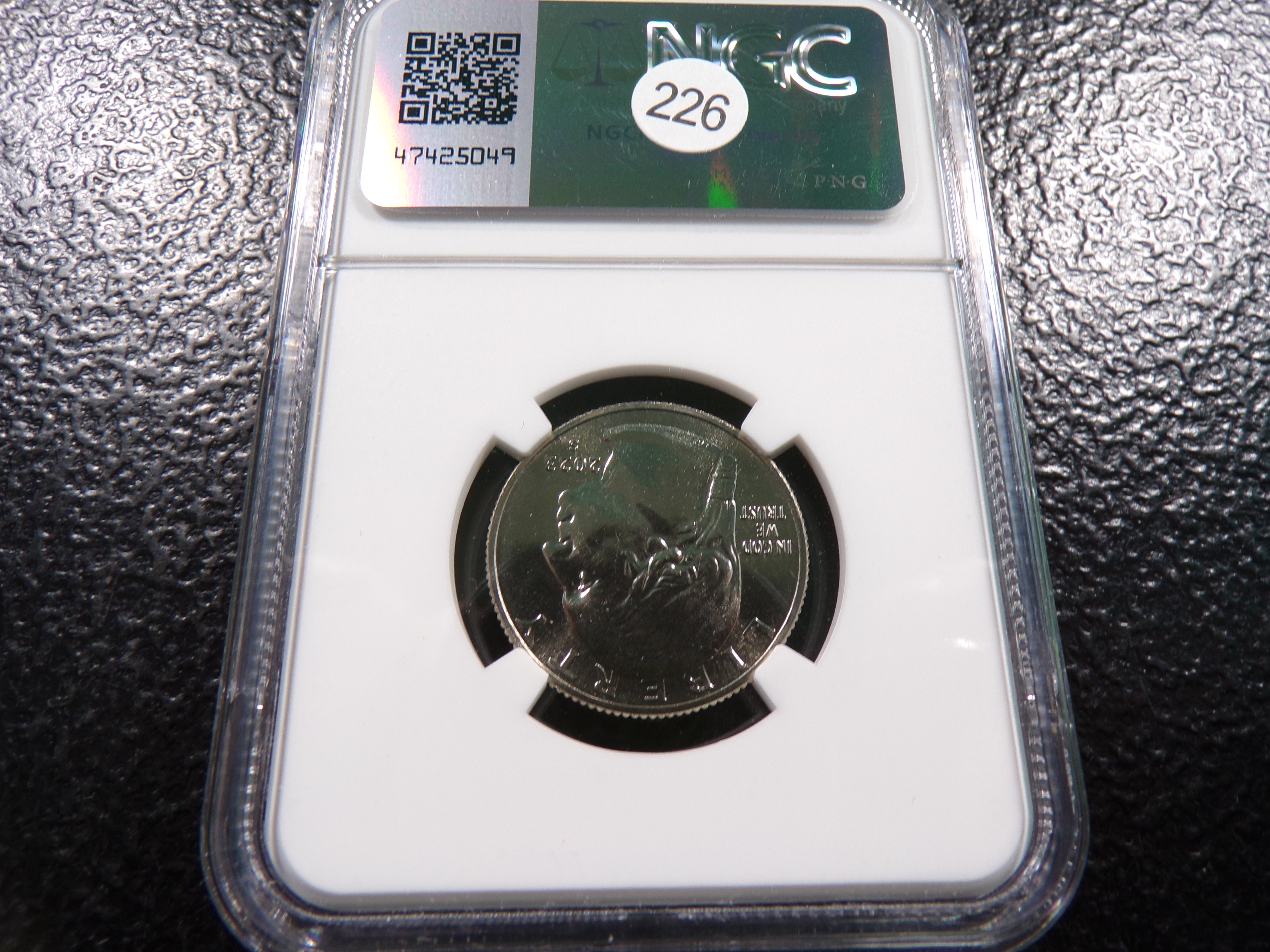 2023-S NGC MS67 MARIA TALLCHIEF QUARTER