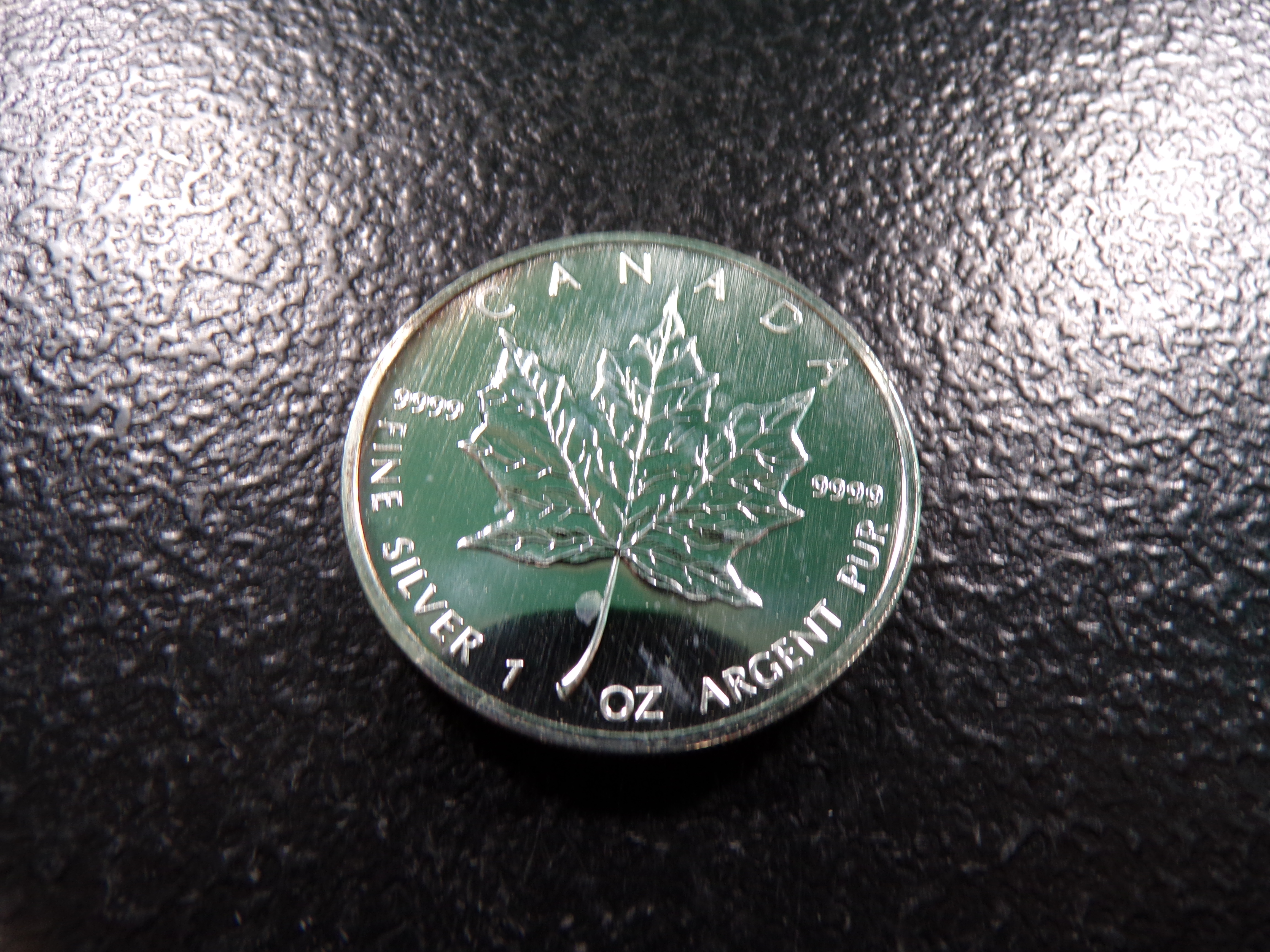 2007 CANADA $5 SILVER MAPLE LEAF *1 OUNCE 9999 FINE SILVER