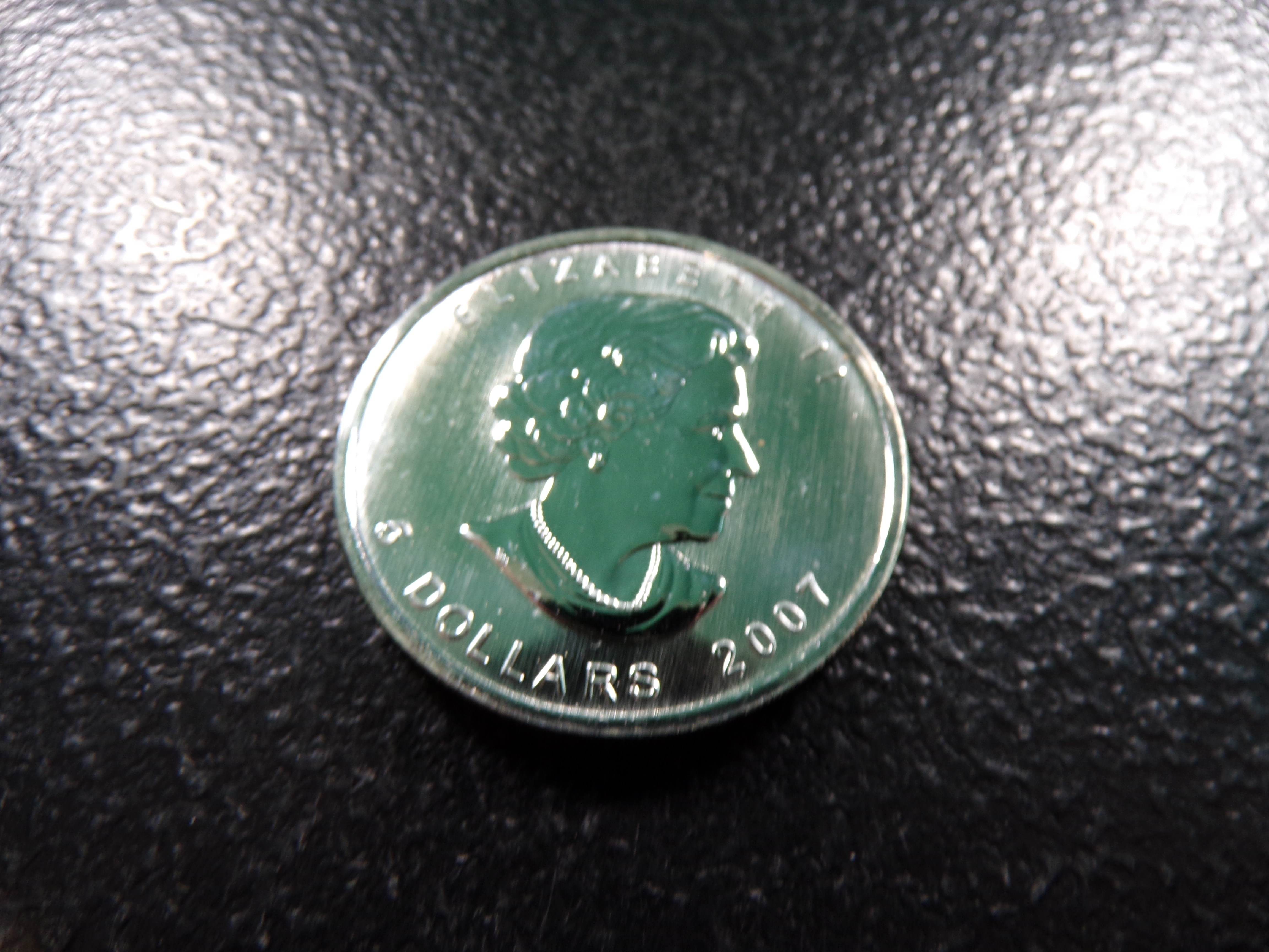 2007 CANADA $5 SILVER MAPLE LEAF *1 OUNCE 9999 FINE SILVER