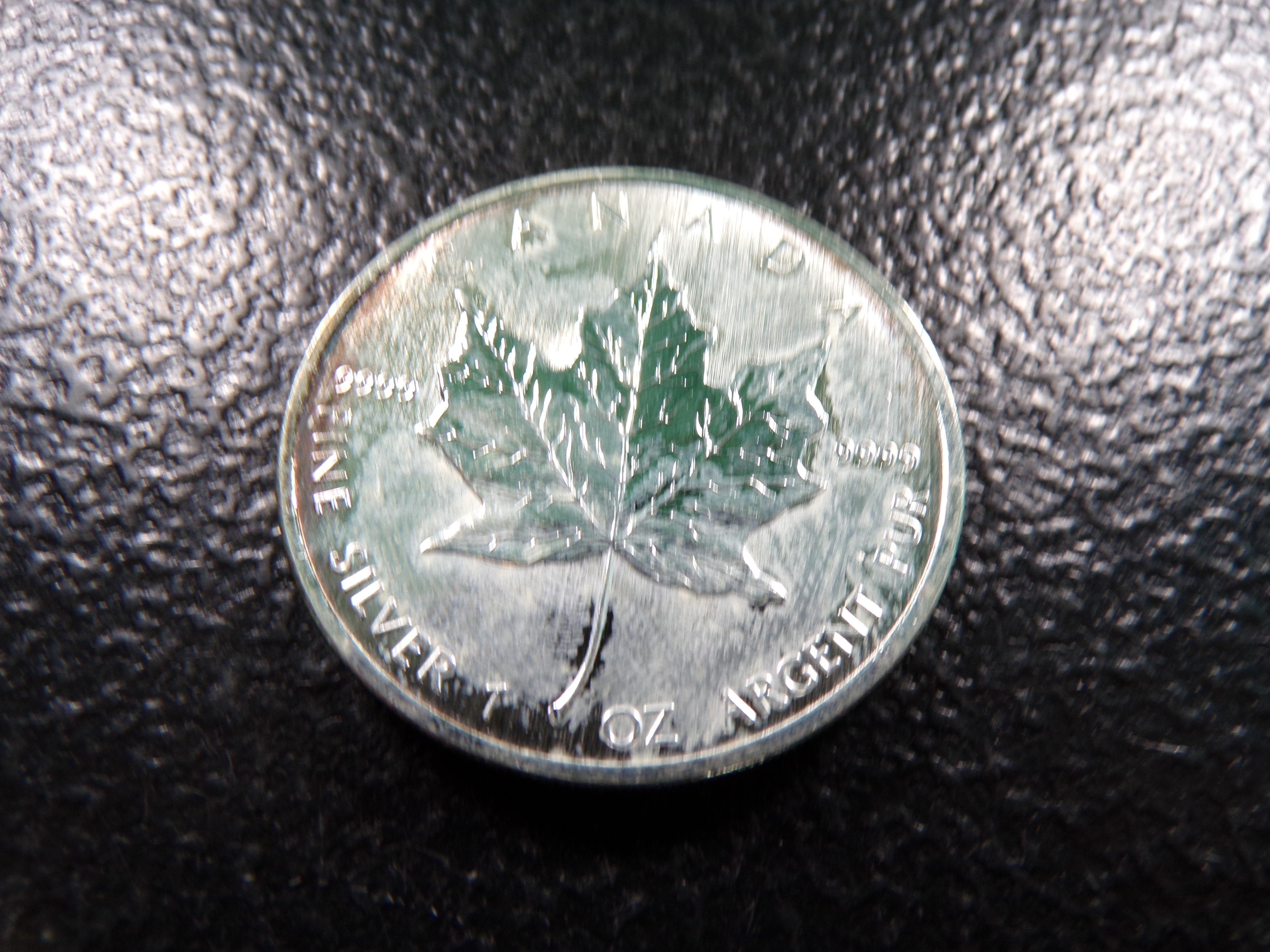2008 CANADA $5 SILVER MAPLE LEAF *1 OUNCE 9999 FINE SILVER