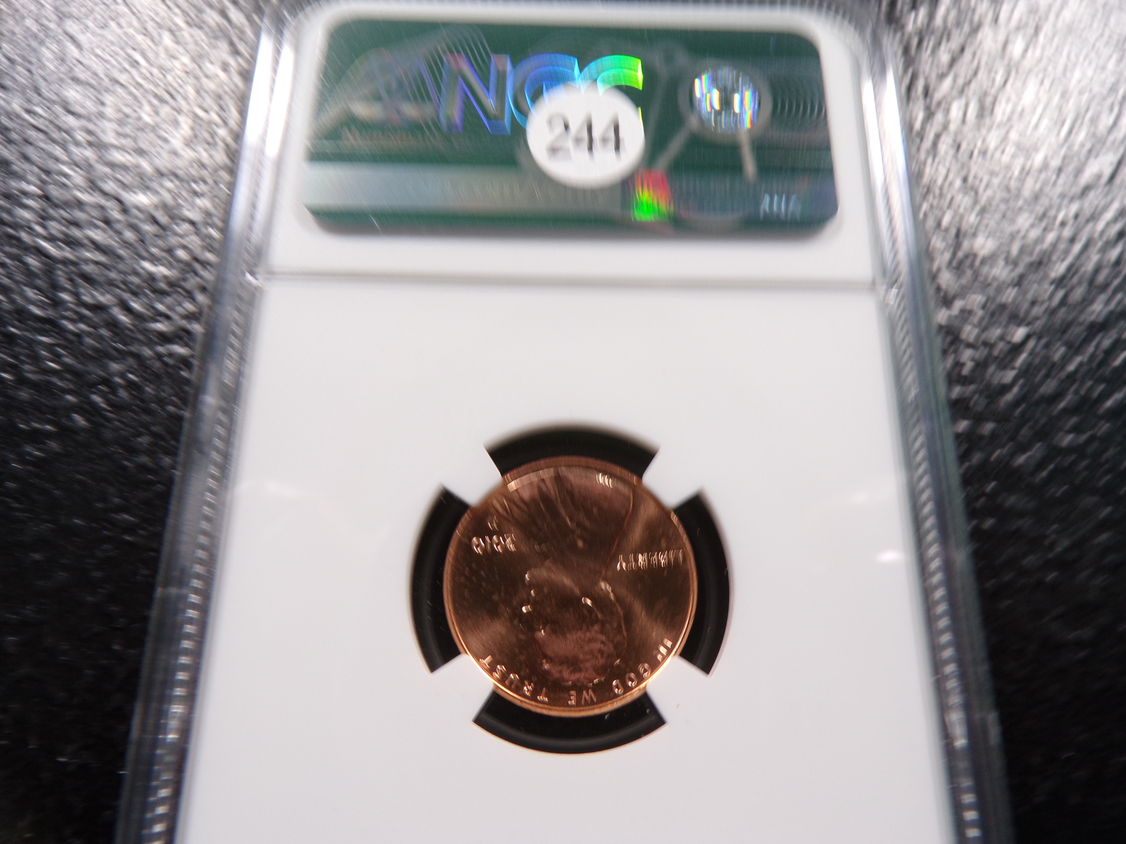 2010-D NGC GEM UNC. SIGNED FIRST YEAR SHIELD REVERSE LINCOLN UNION SHIELD CENT
