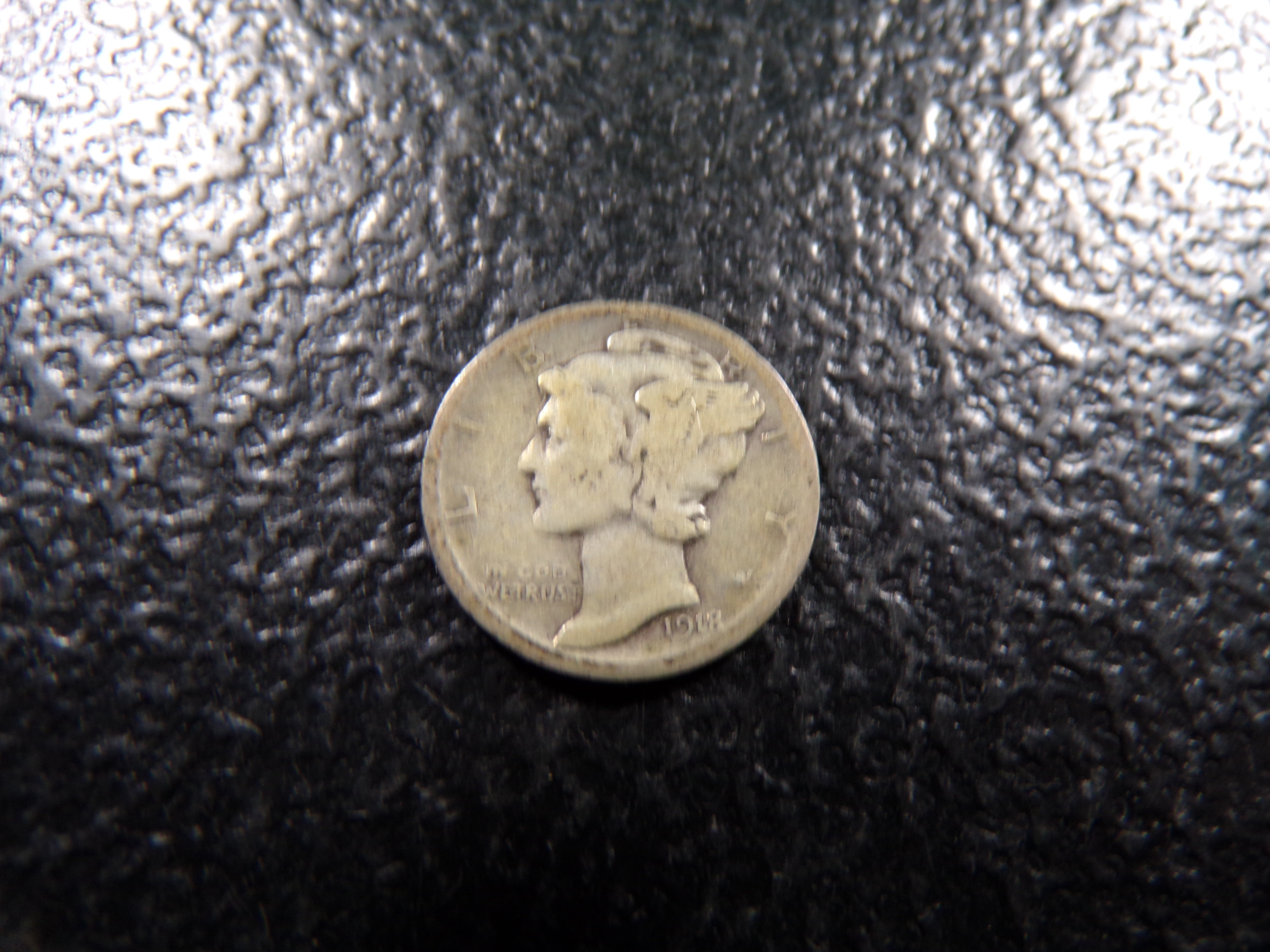 1918-S MERCURY SILVER DIME