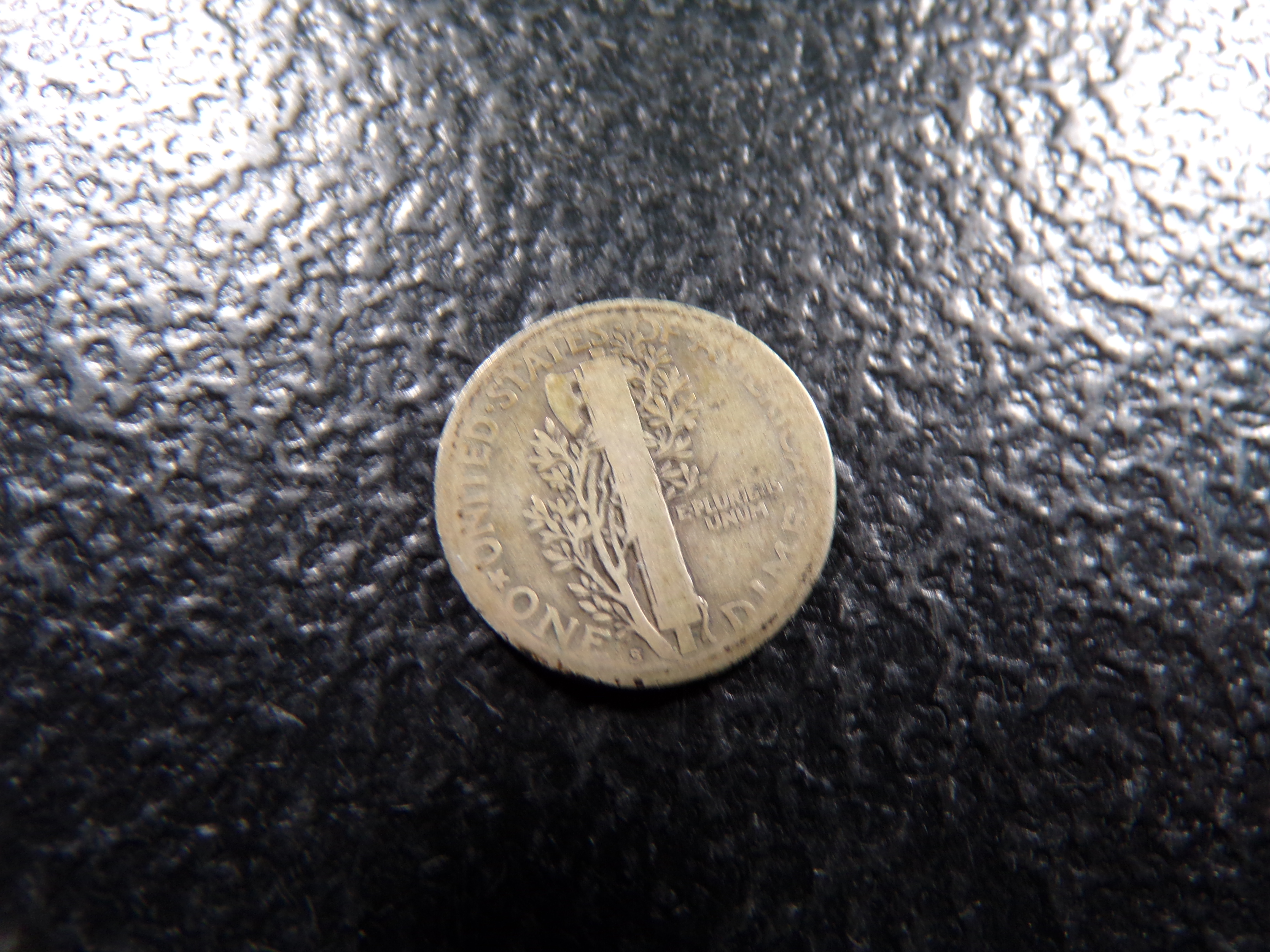 1918-S MERCURY SILVER DIME
