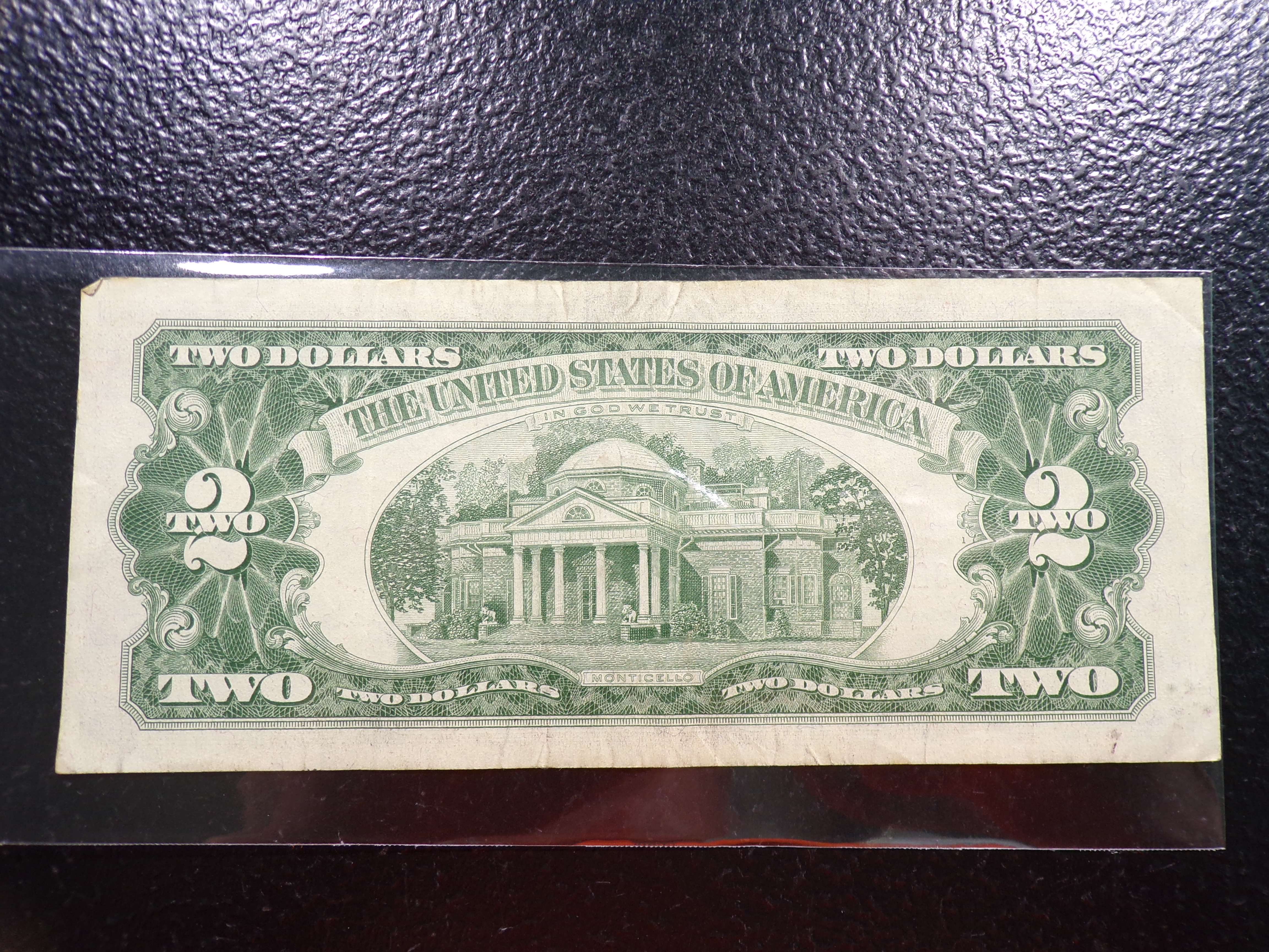 1963 RED SEAL $2 UNITED STATES NOTE