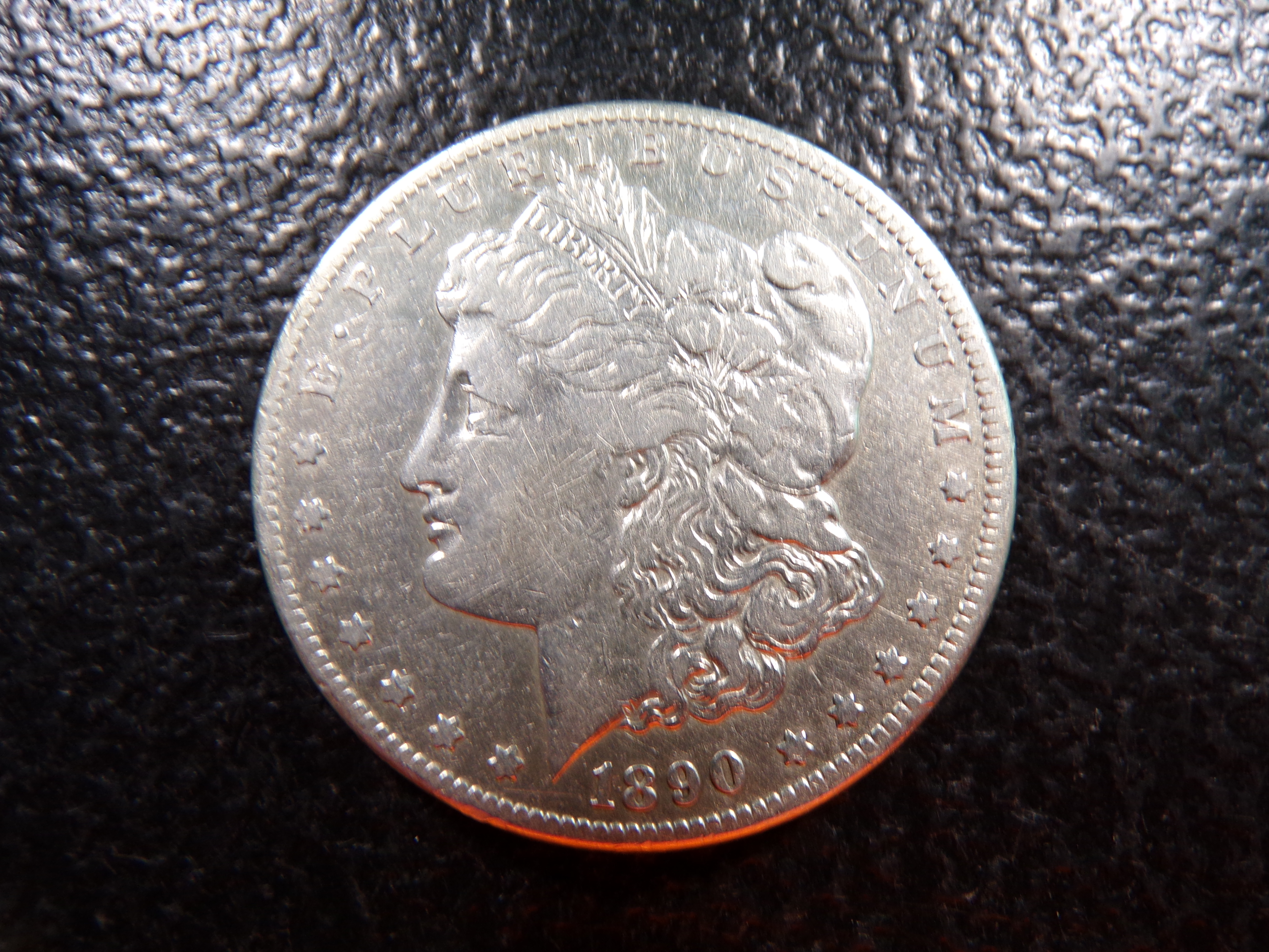1890-CC CARSON CITY MORGAN SILVER DOLLAR