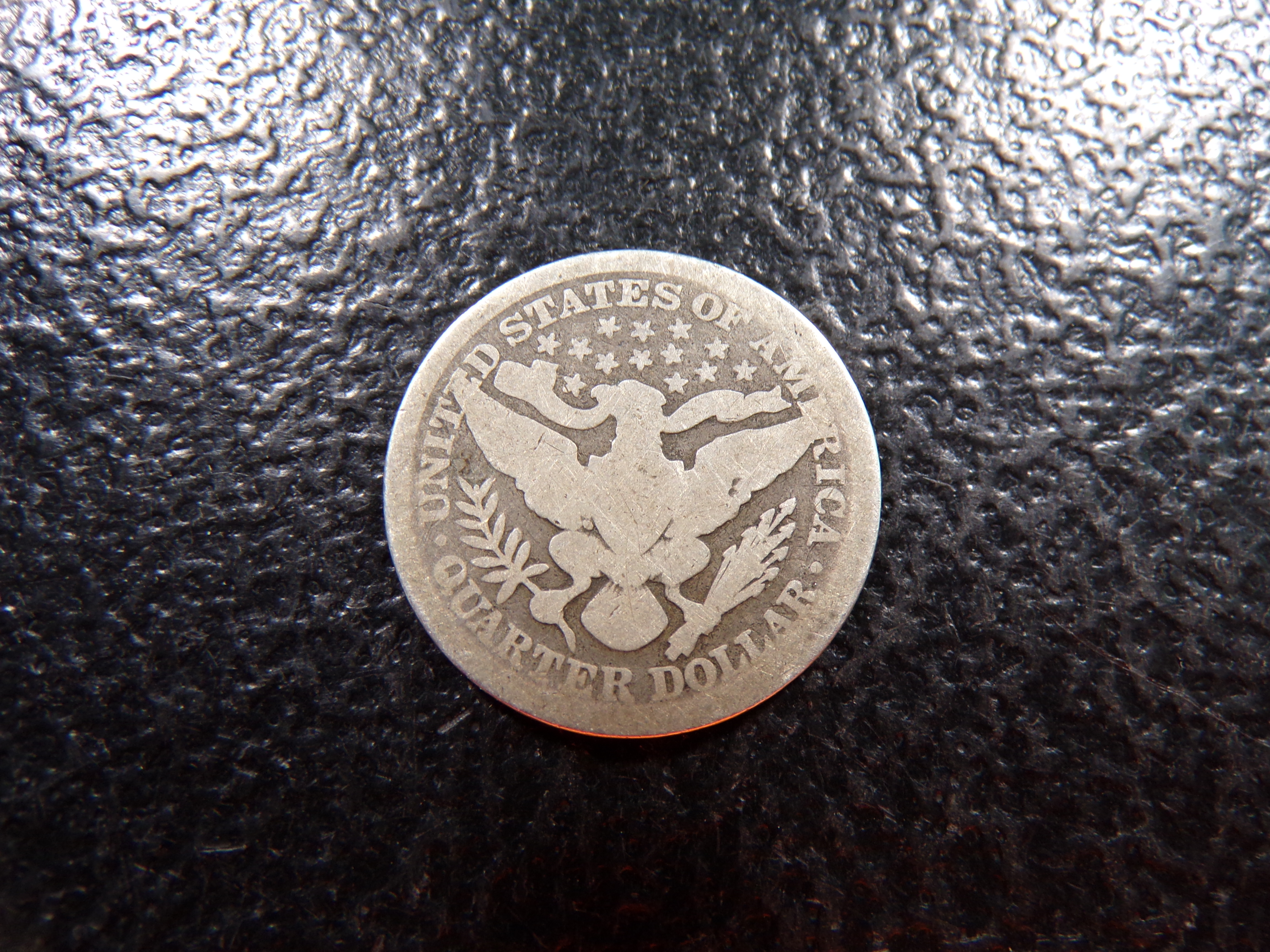1893 BARBER SILVER QUARTER