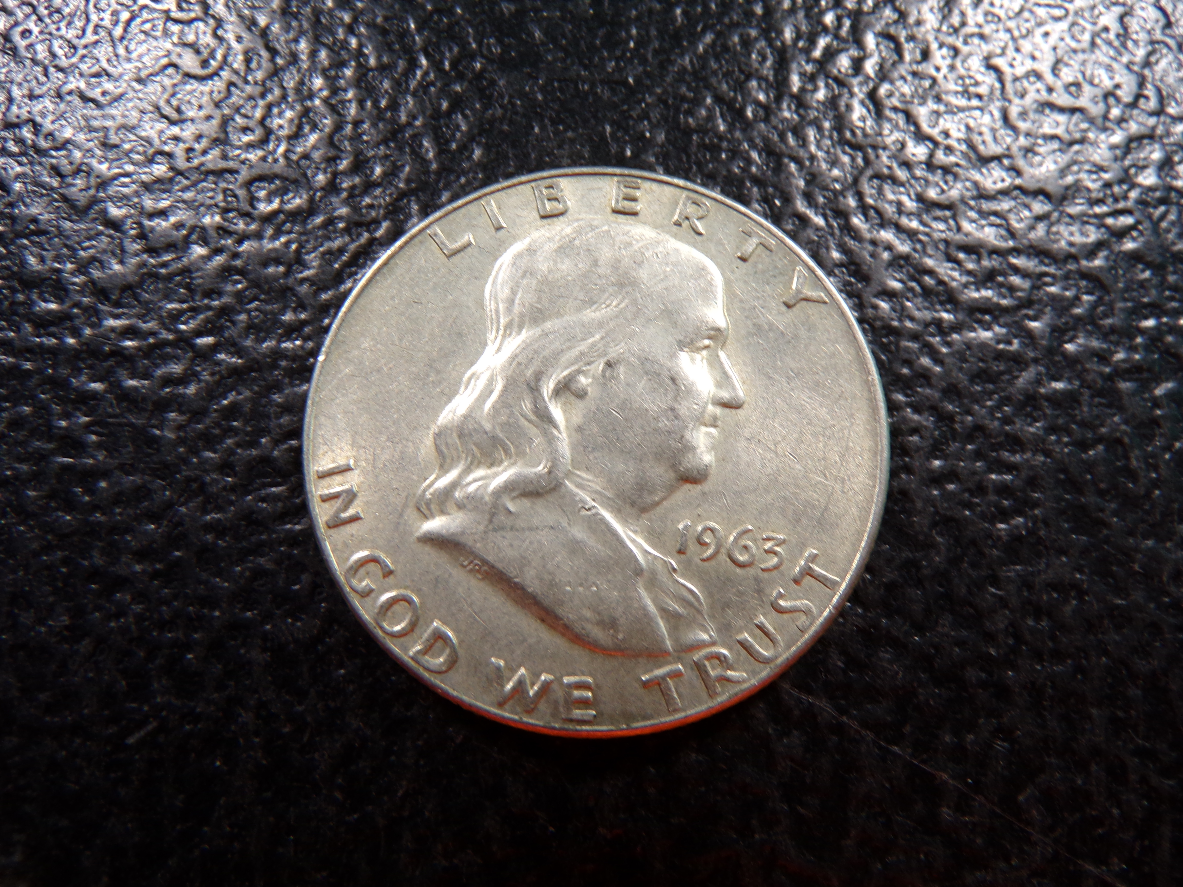 1963-D FRANKLIN SILVER HALF DOLLAR