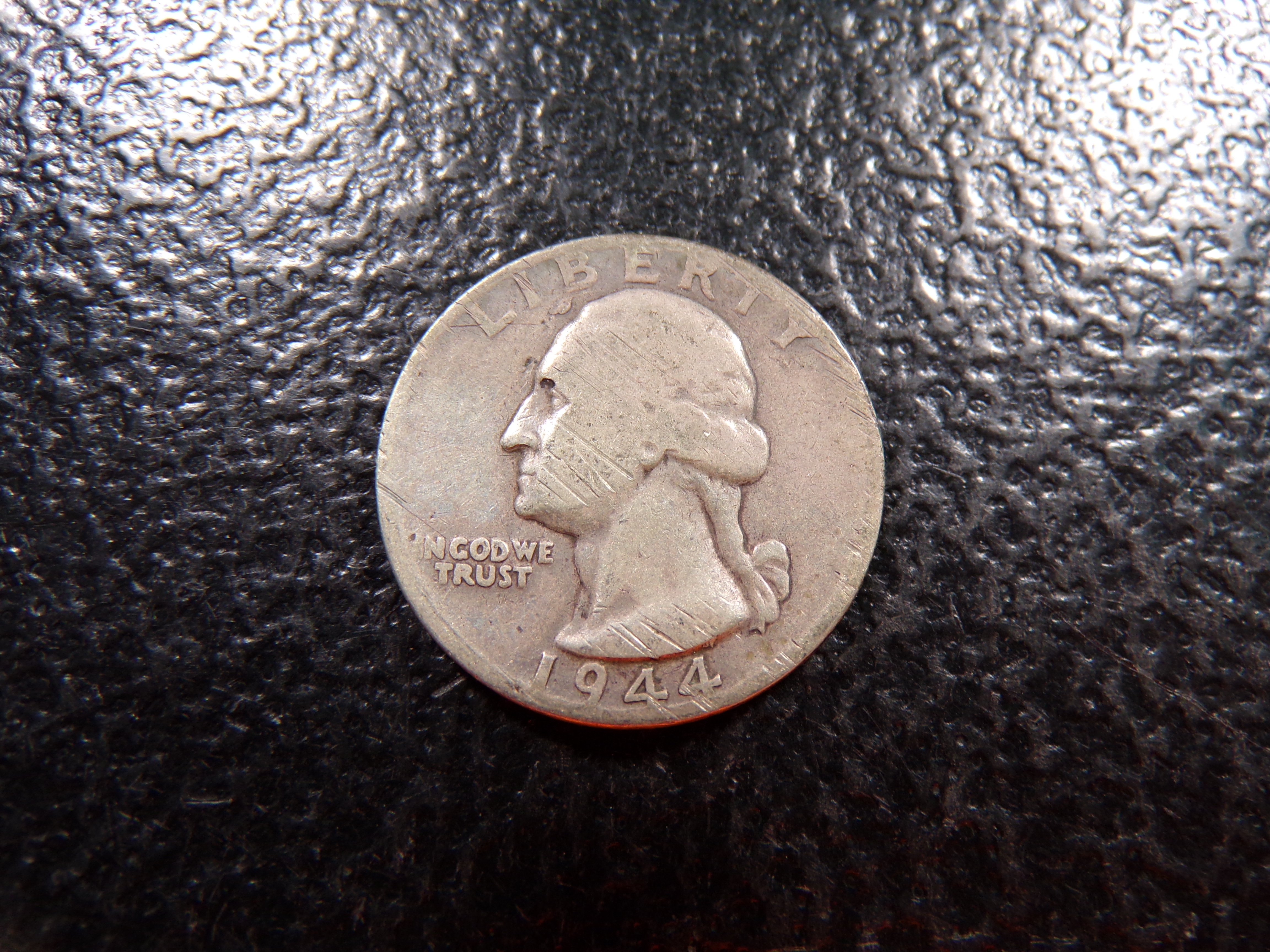 1944 WASHINGTON SILVER QUARTER