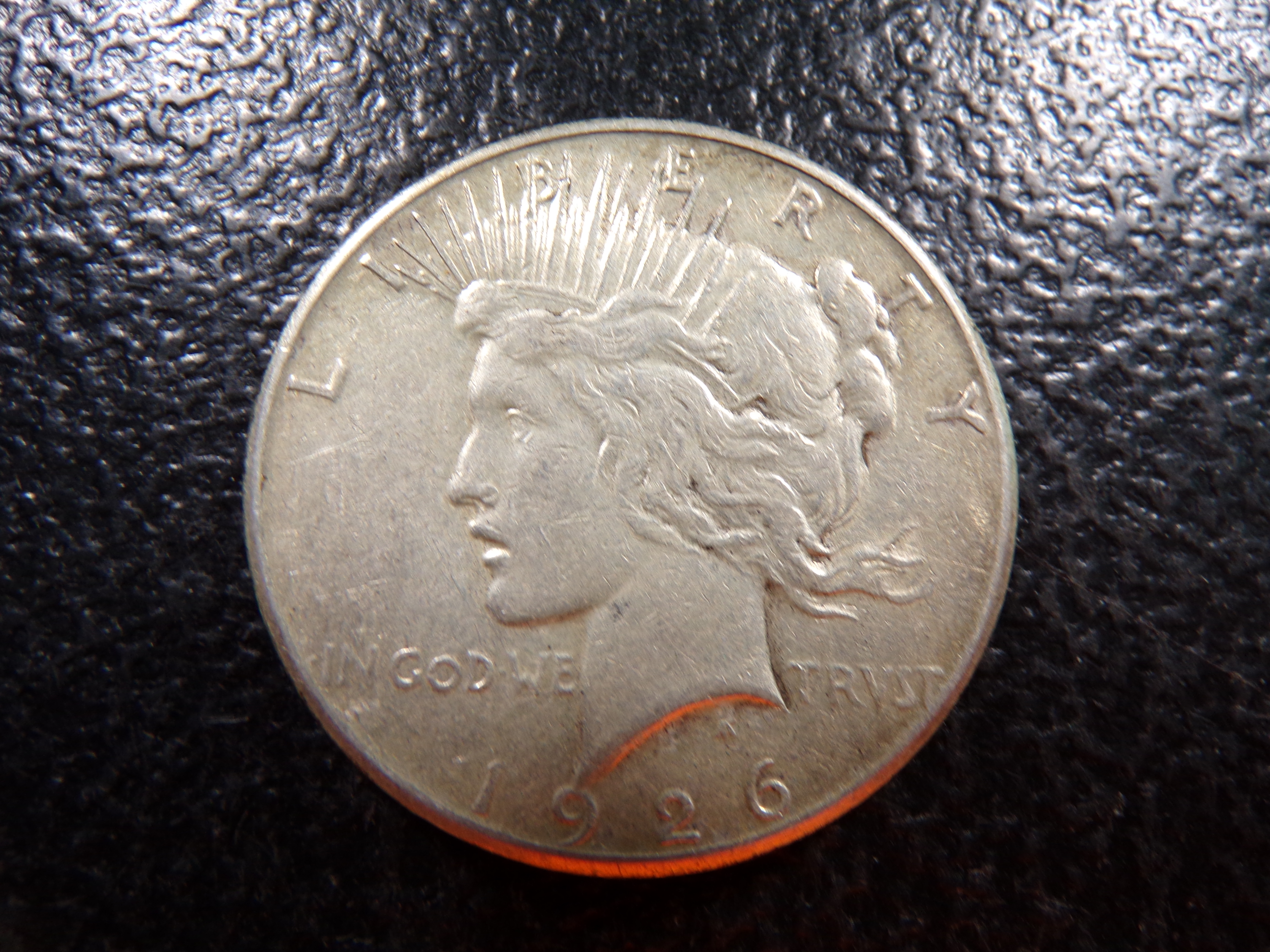 1926-S PEACE SILVER DOLLAR