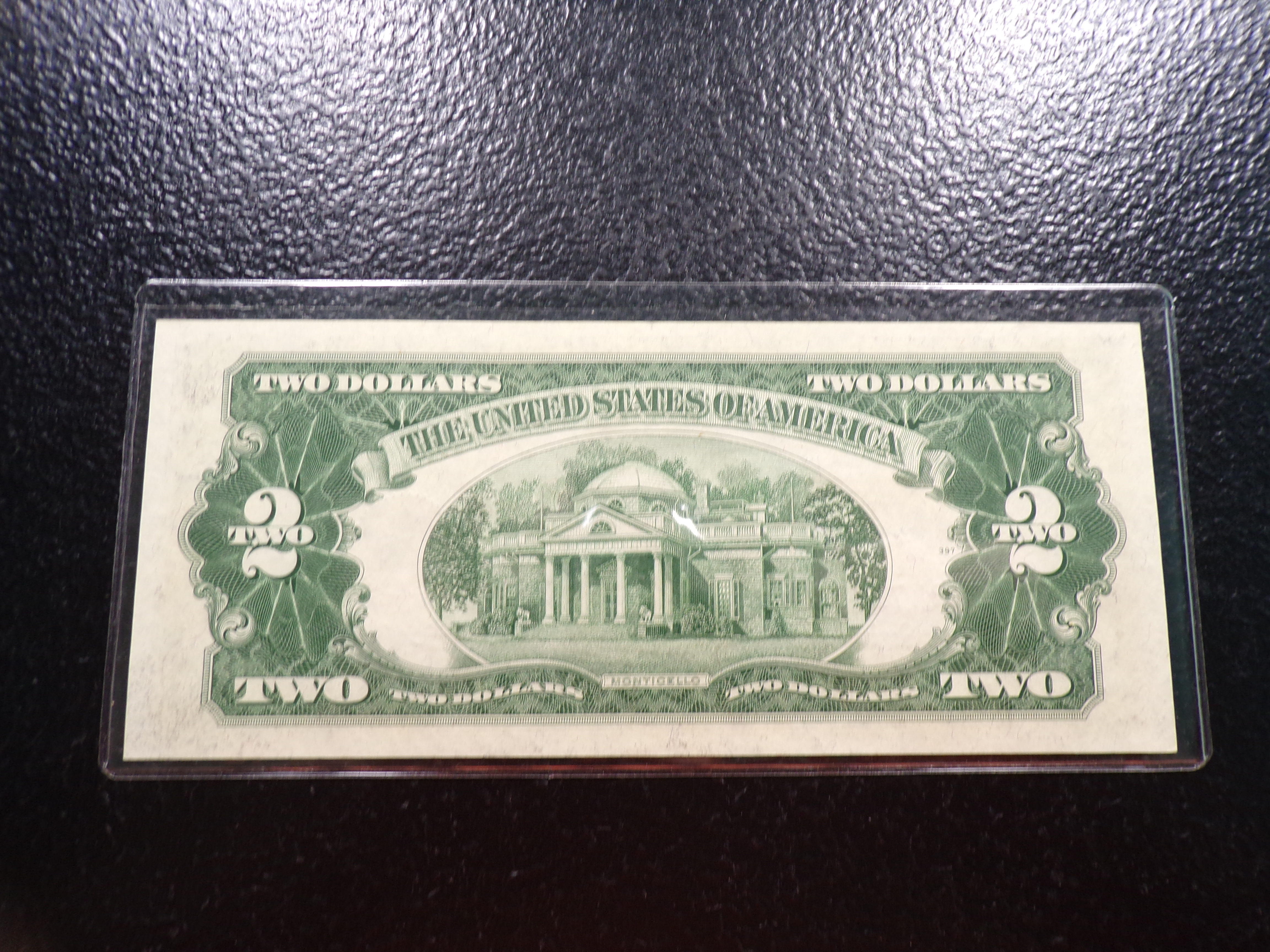 1953-C RED SEAL CRISP PAPER $2 UNITED STATES NOTE
