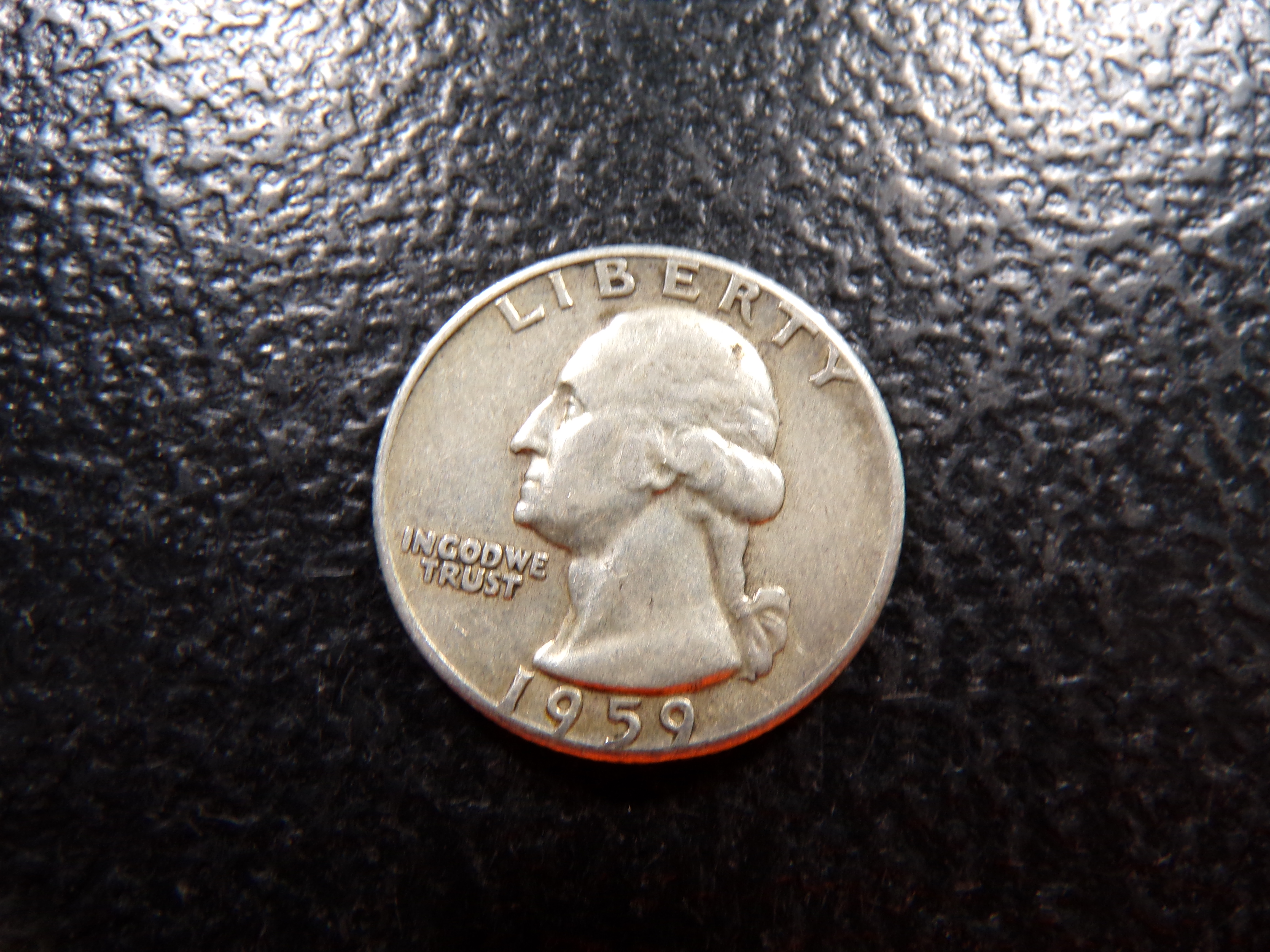 1959 WASHINGTON SILVER QUARTER