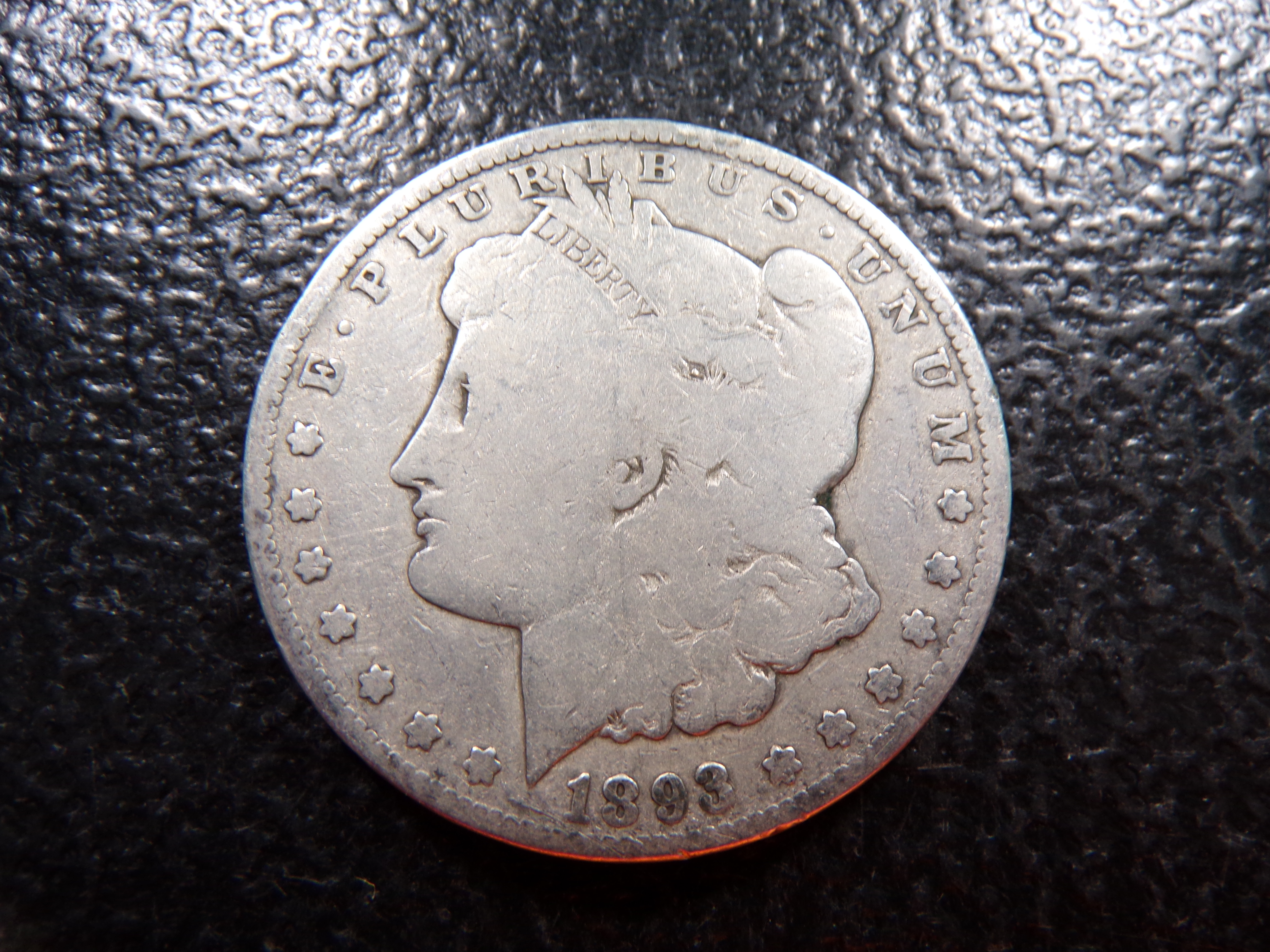 1893-O MORGAN SILVER DOLLAR