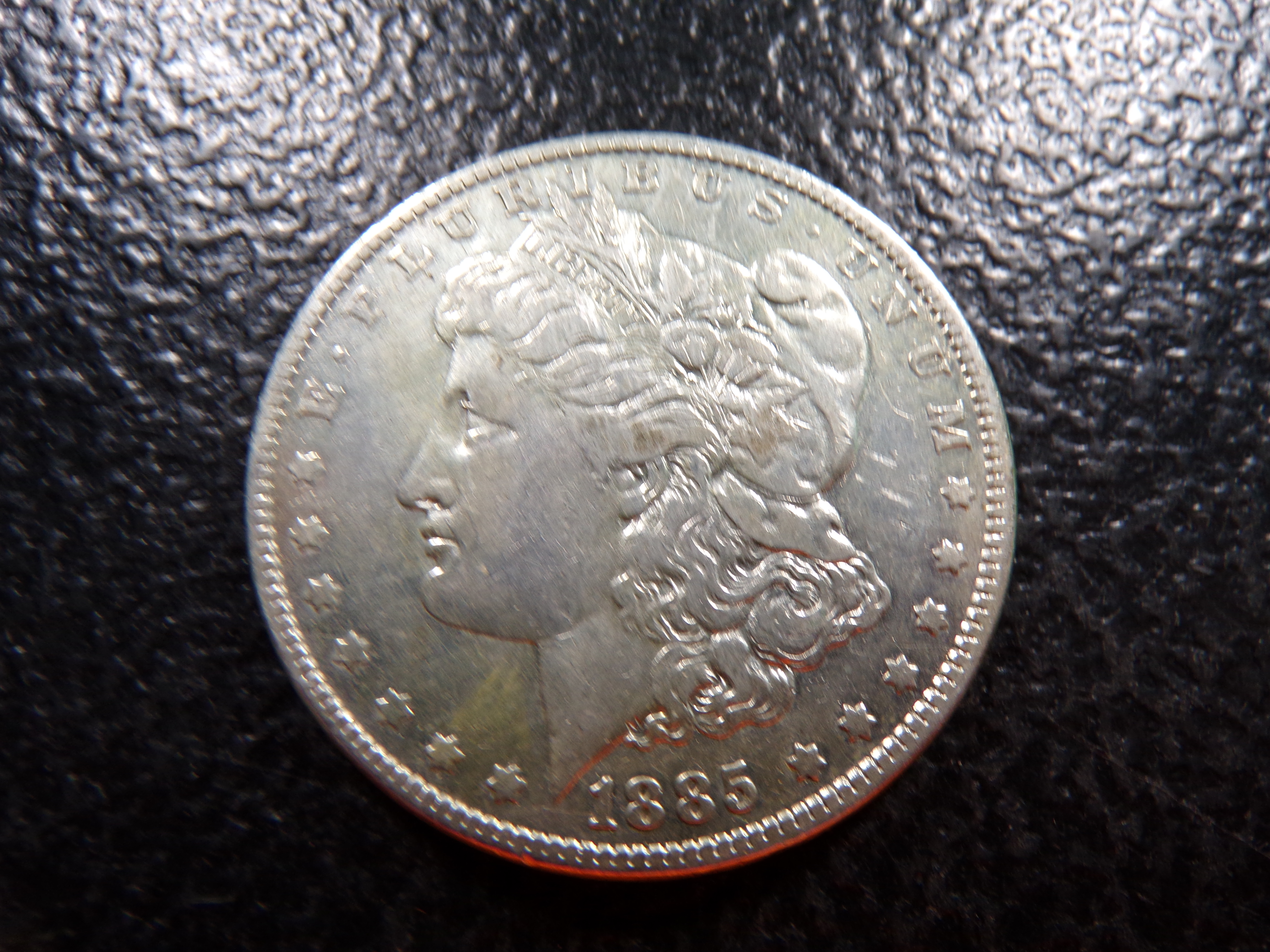 1885 MORGAN SILVER DOLLAR