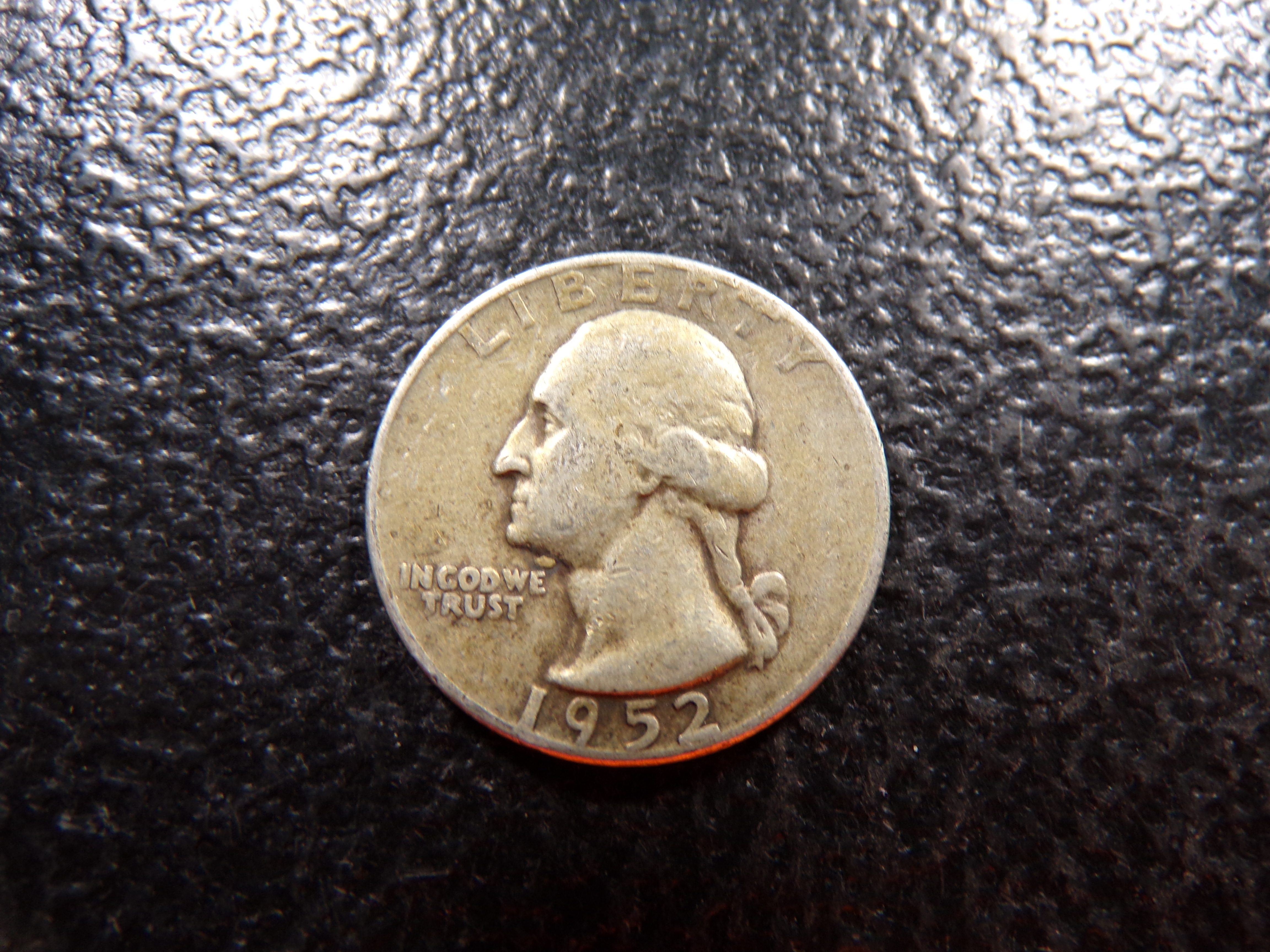 1952-D WASHINGTON SILVER QUARTER