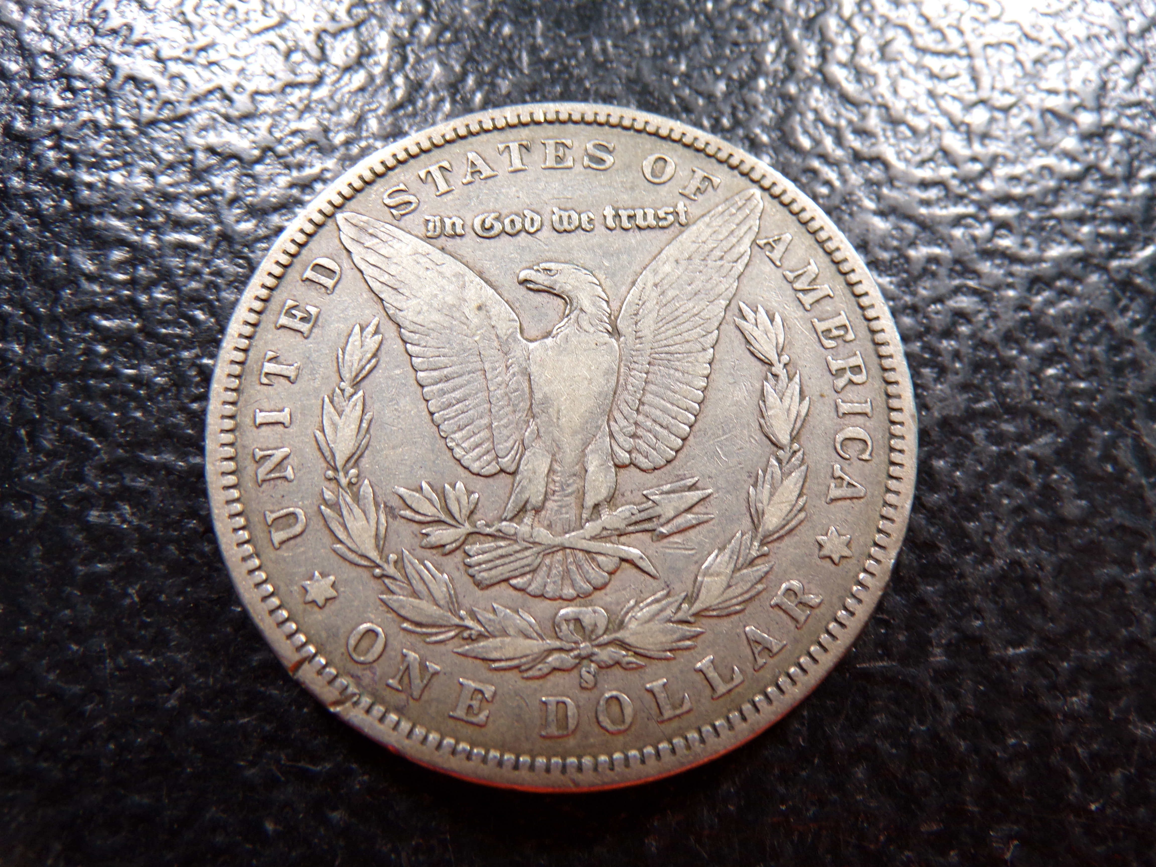 1892-S MORGAN SILVER DOLLAR