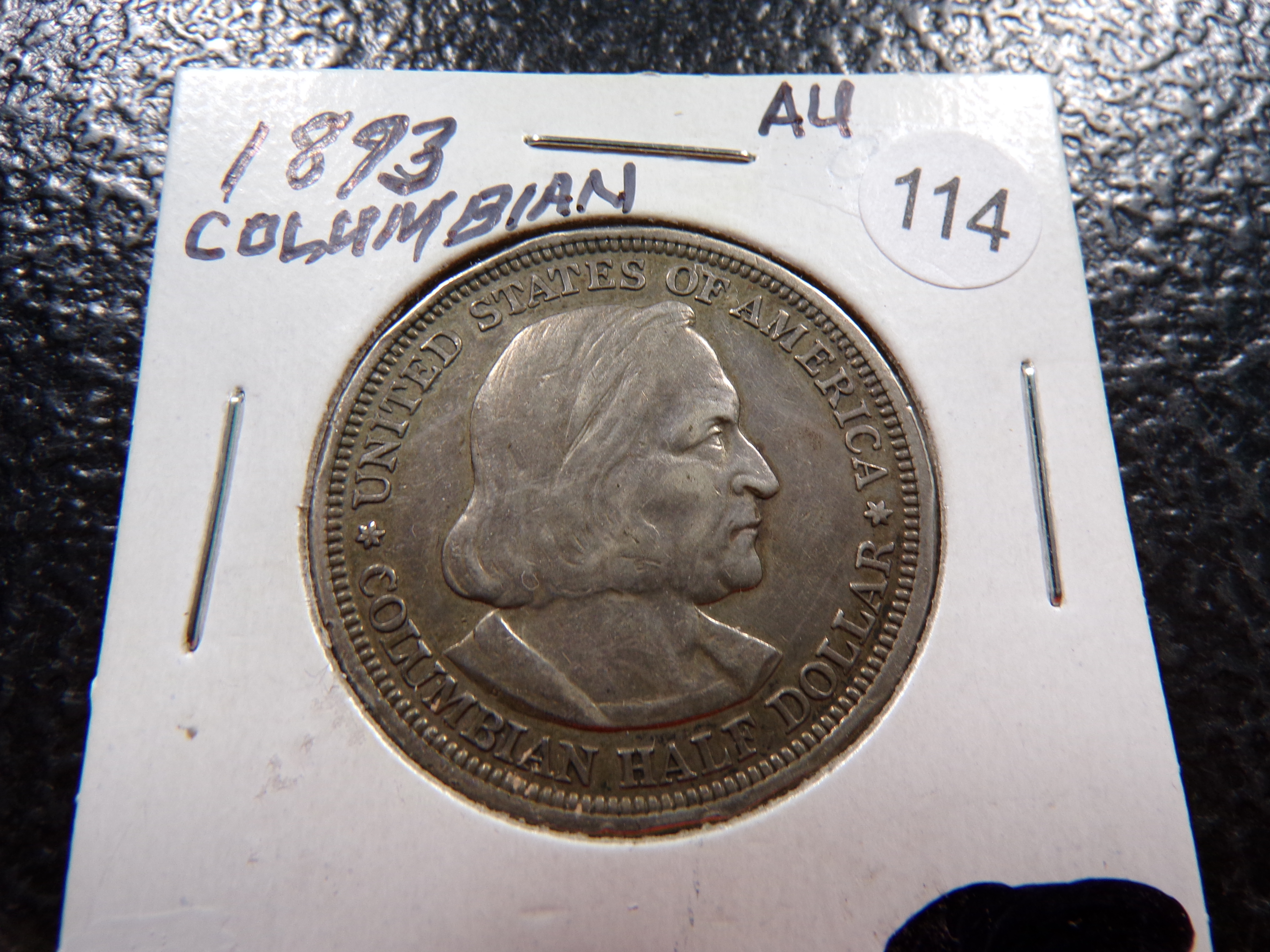 1893 COLUMBIAN EXPOSITION SILVER HALF DOLLAR