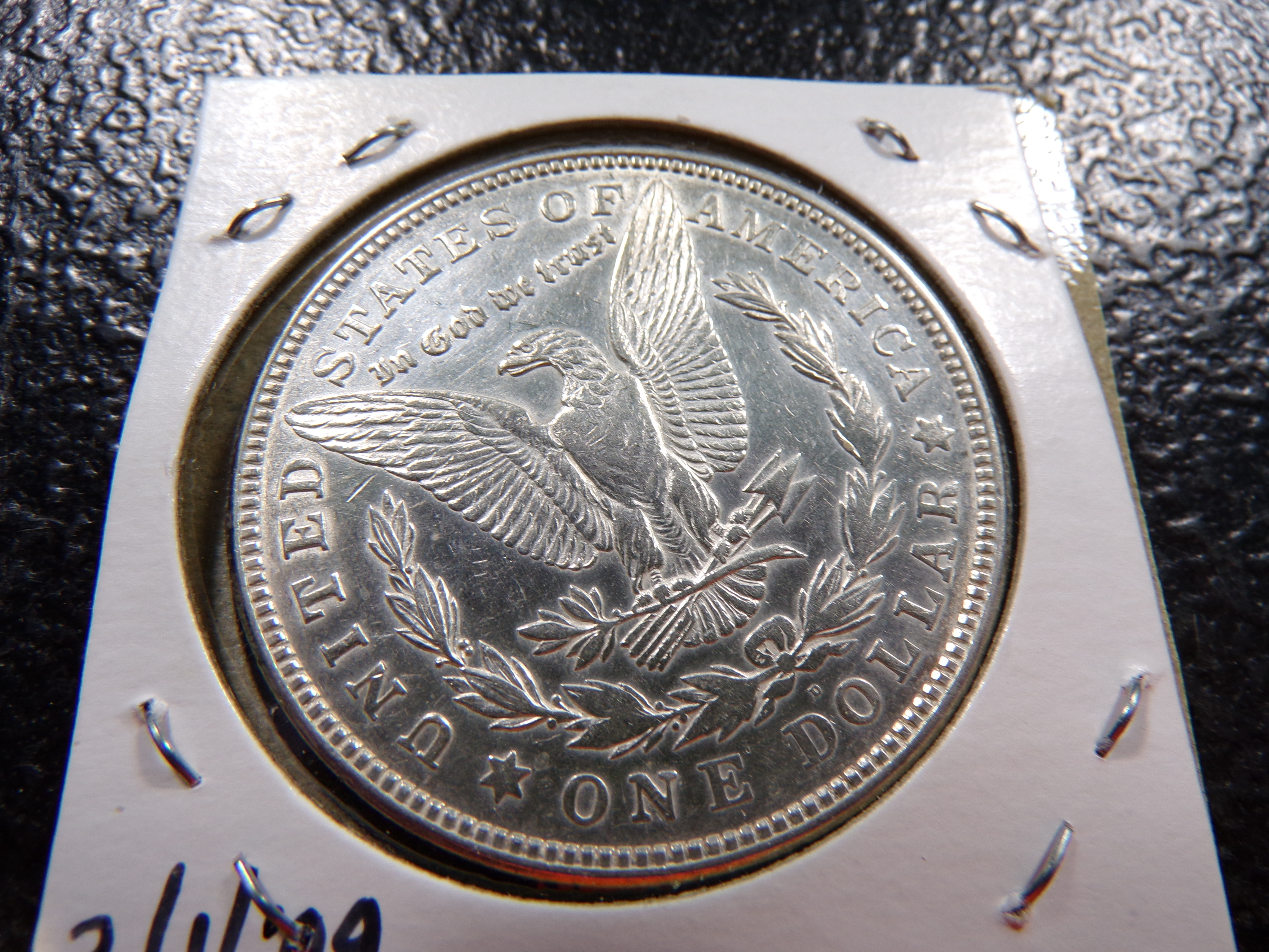1921-D MORGAN SILVER DOLLAR