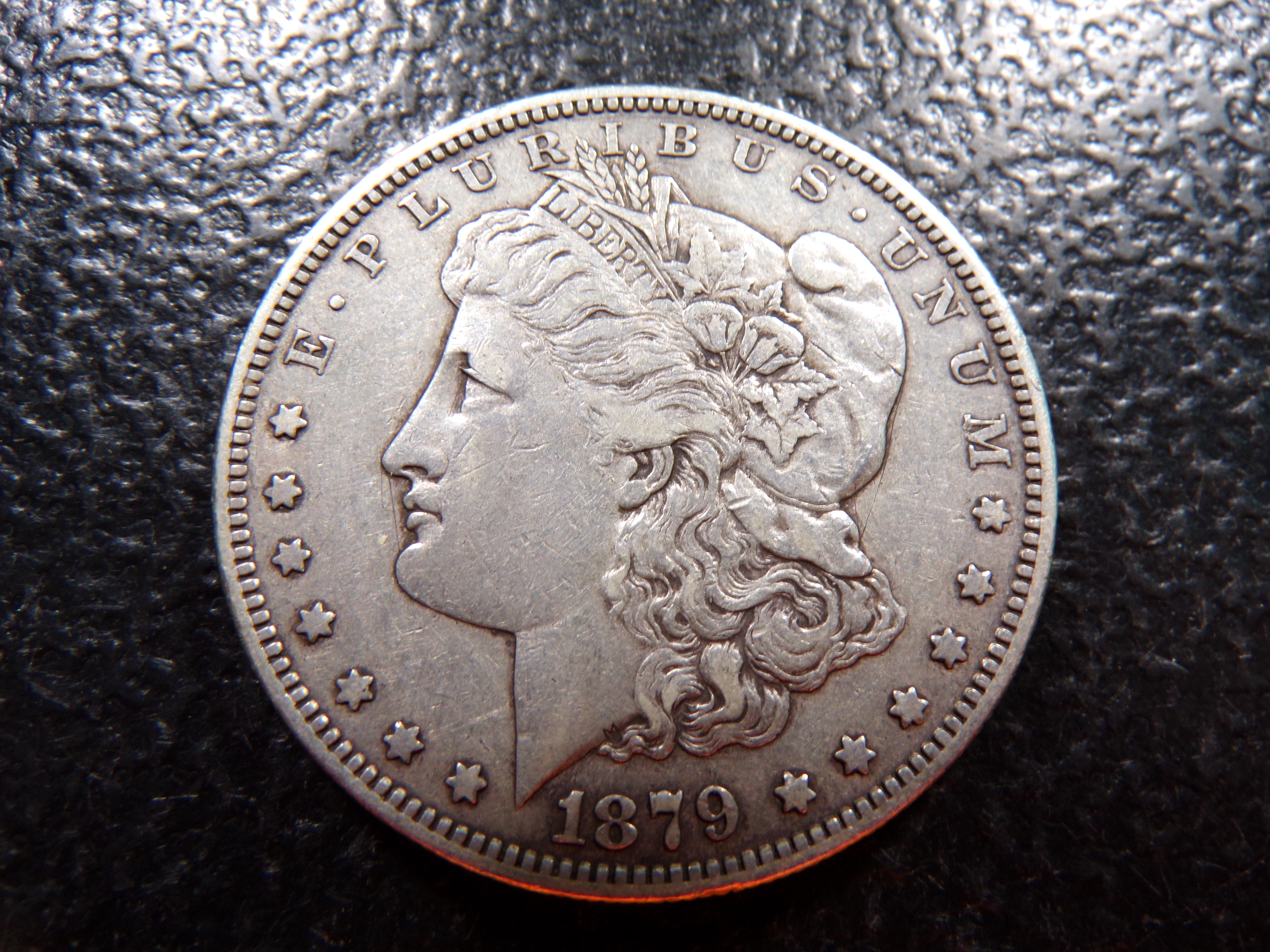 1879-S MORGAN SILVER DOLLAR