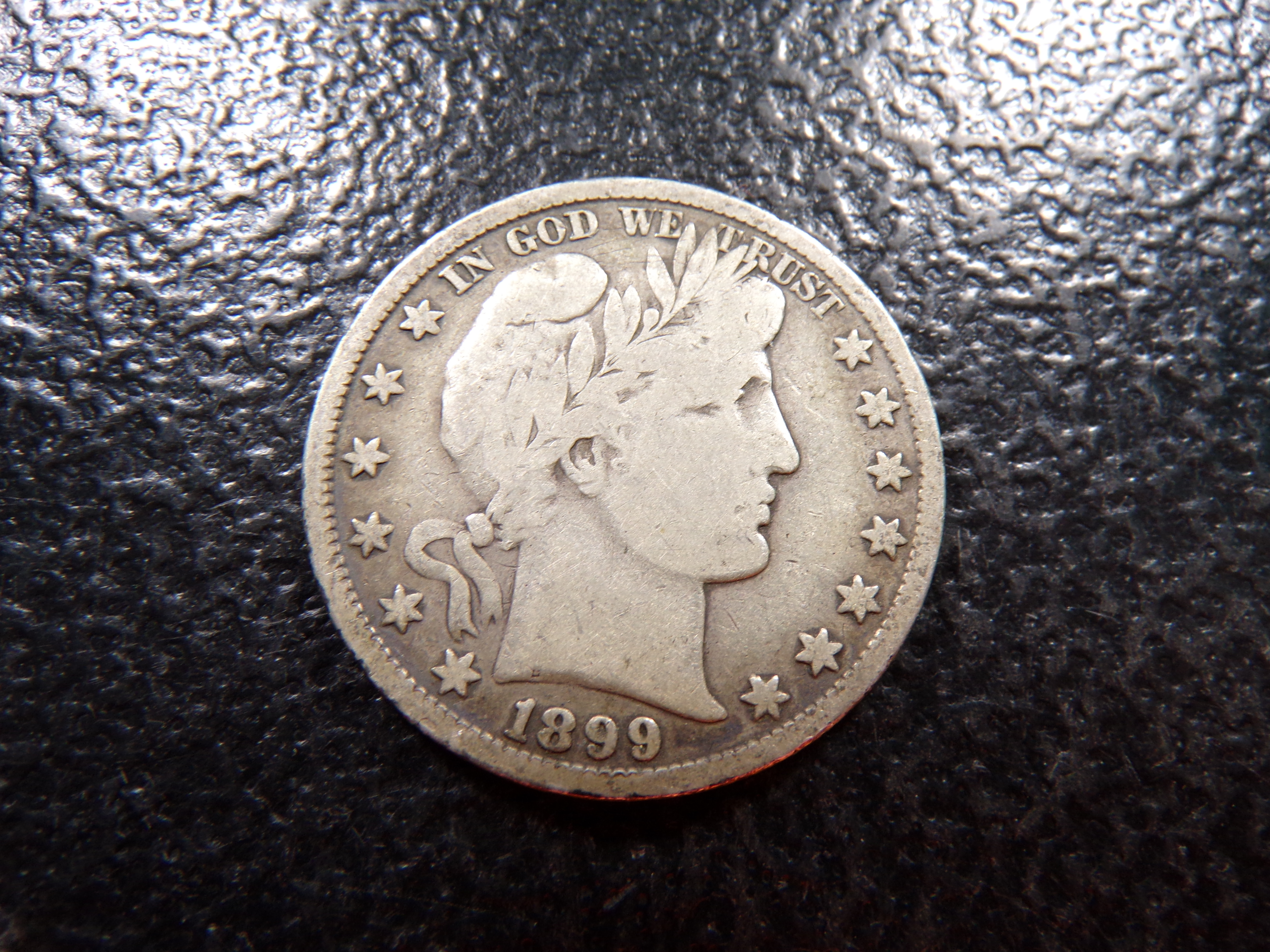 1899 BARBER SILVER HALF DOLLAR