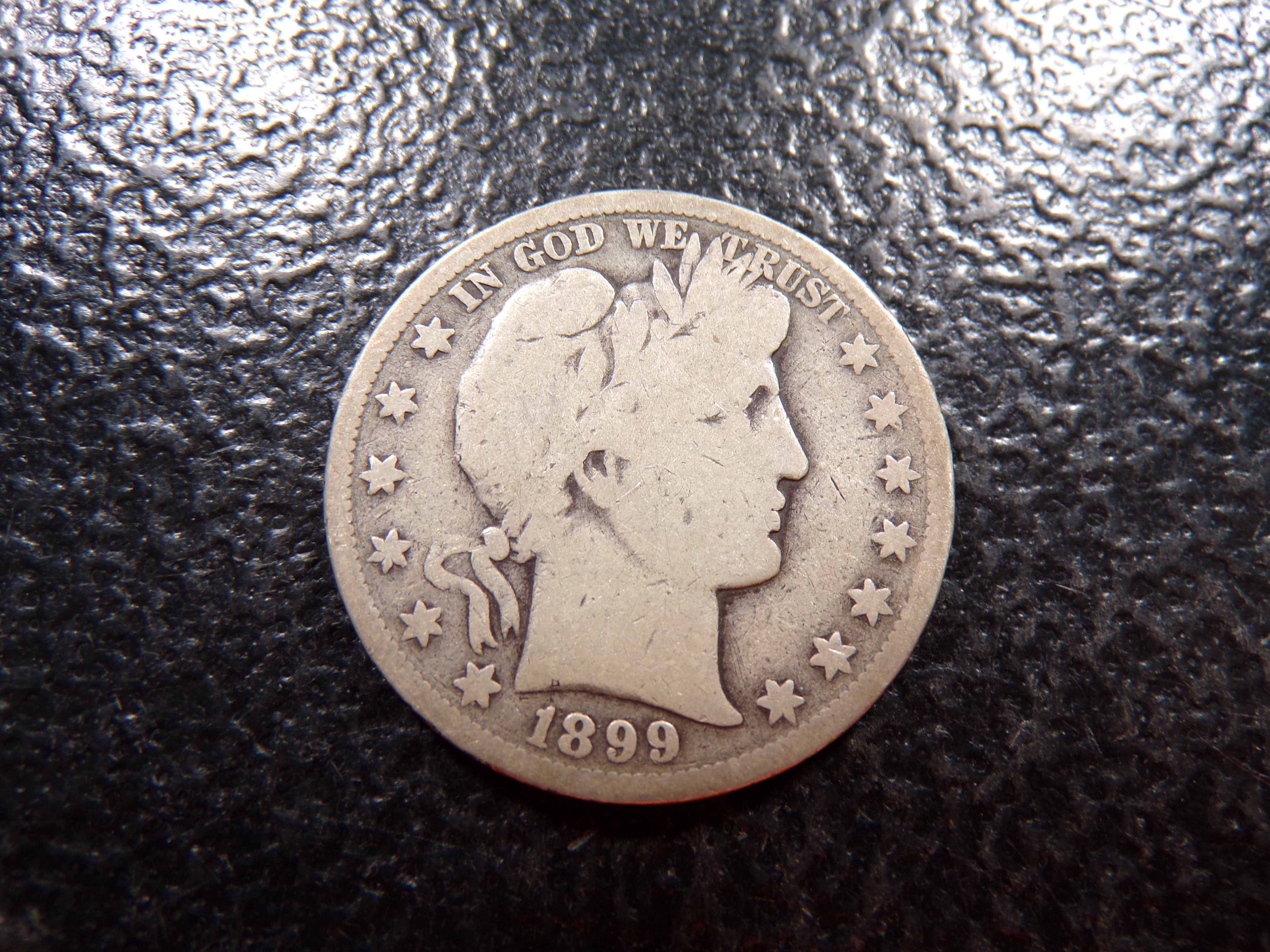 1899-S BARBER SILVER HALF DOLLAR