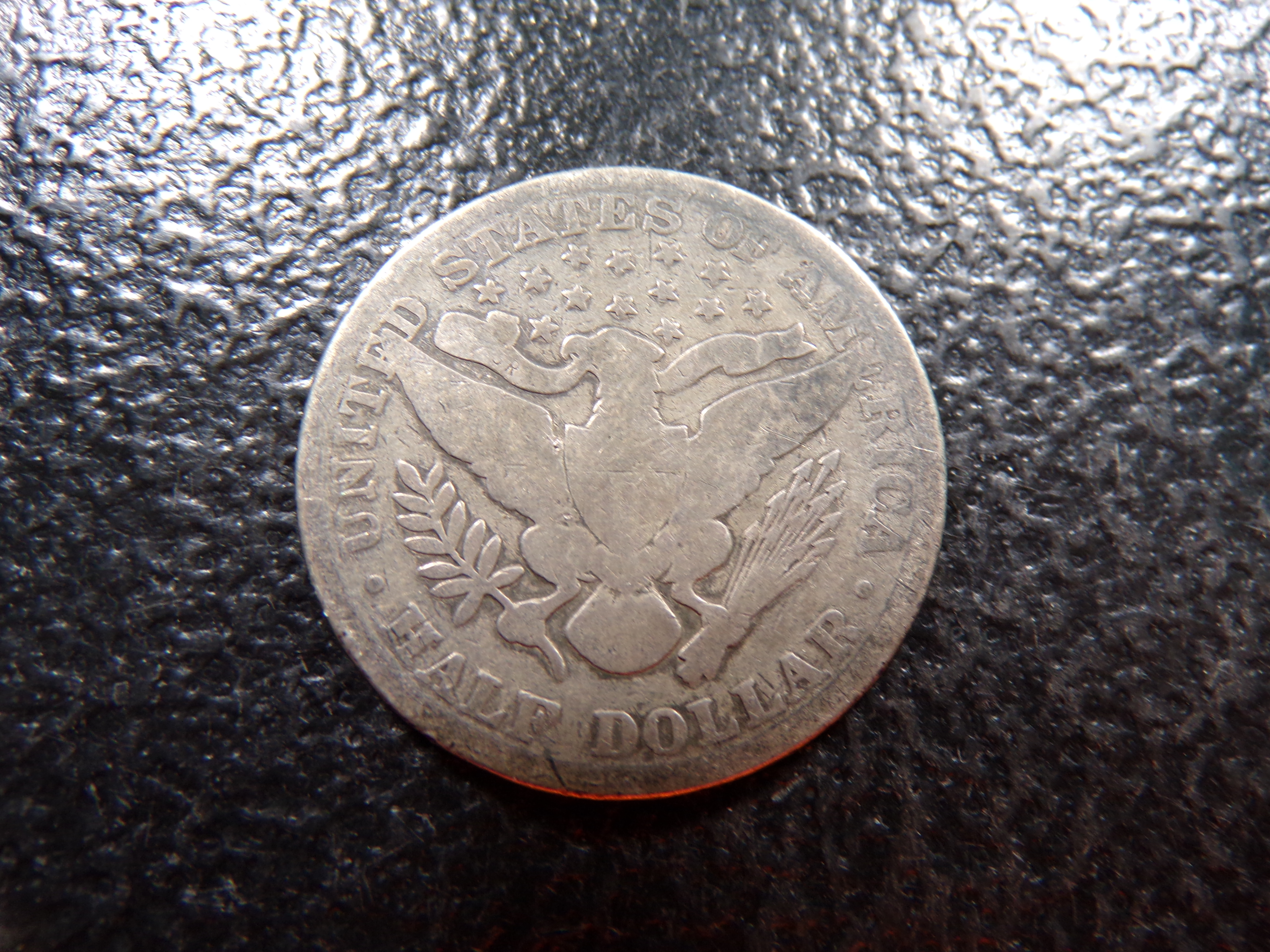 1896 BARBER SILVER HALF DOLLAR