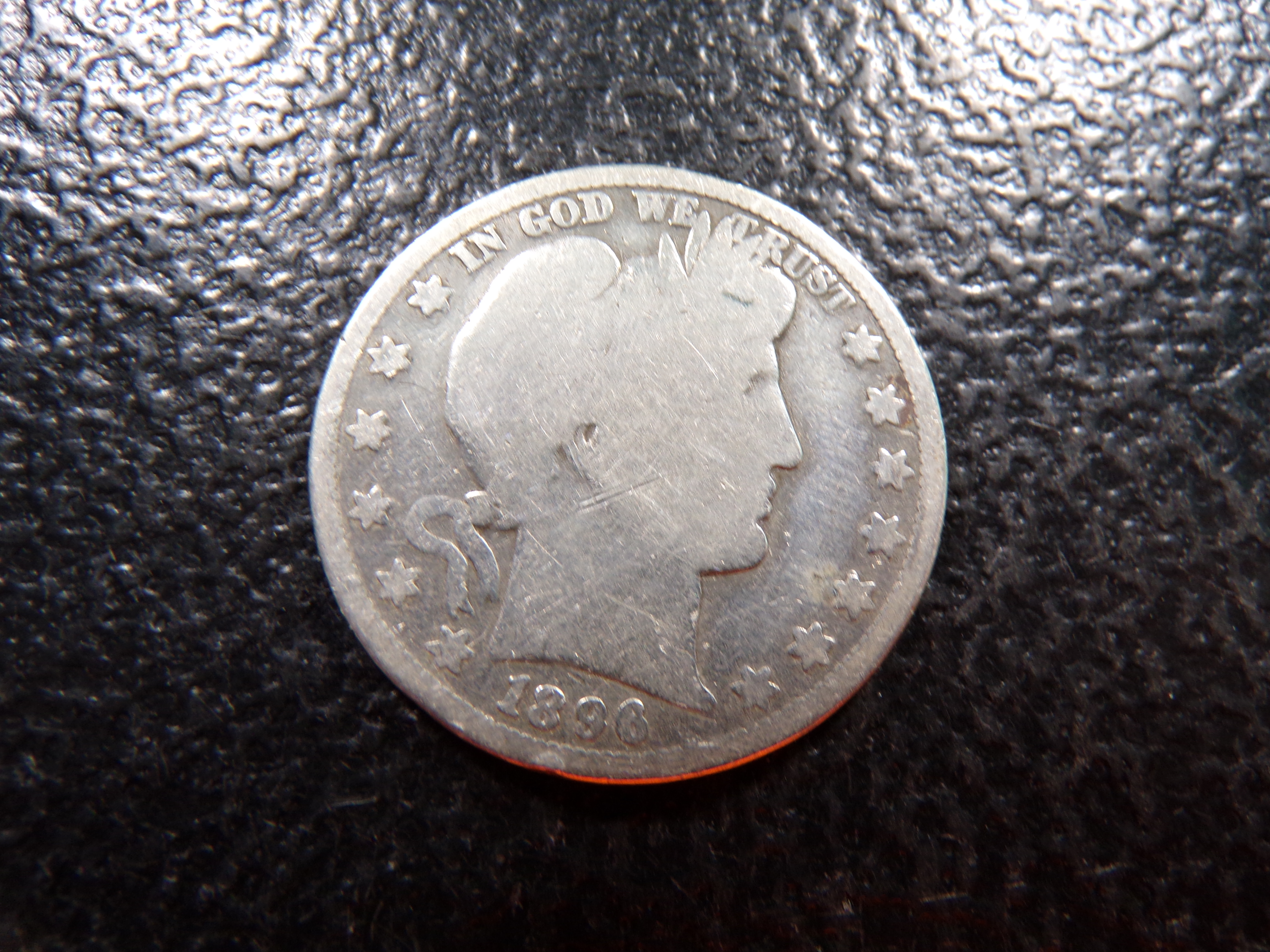 1896-O BARBER SILVER HALF DOLLAR