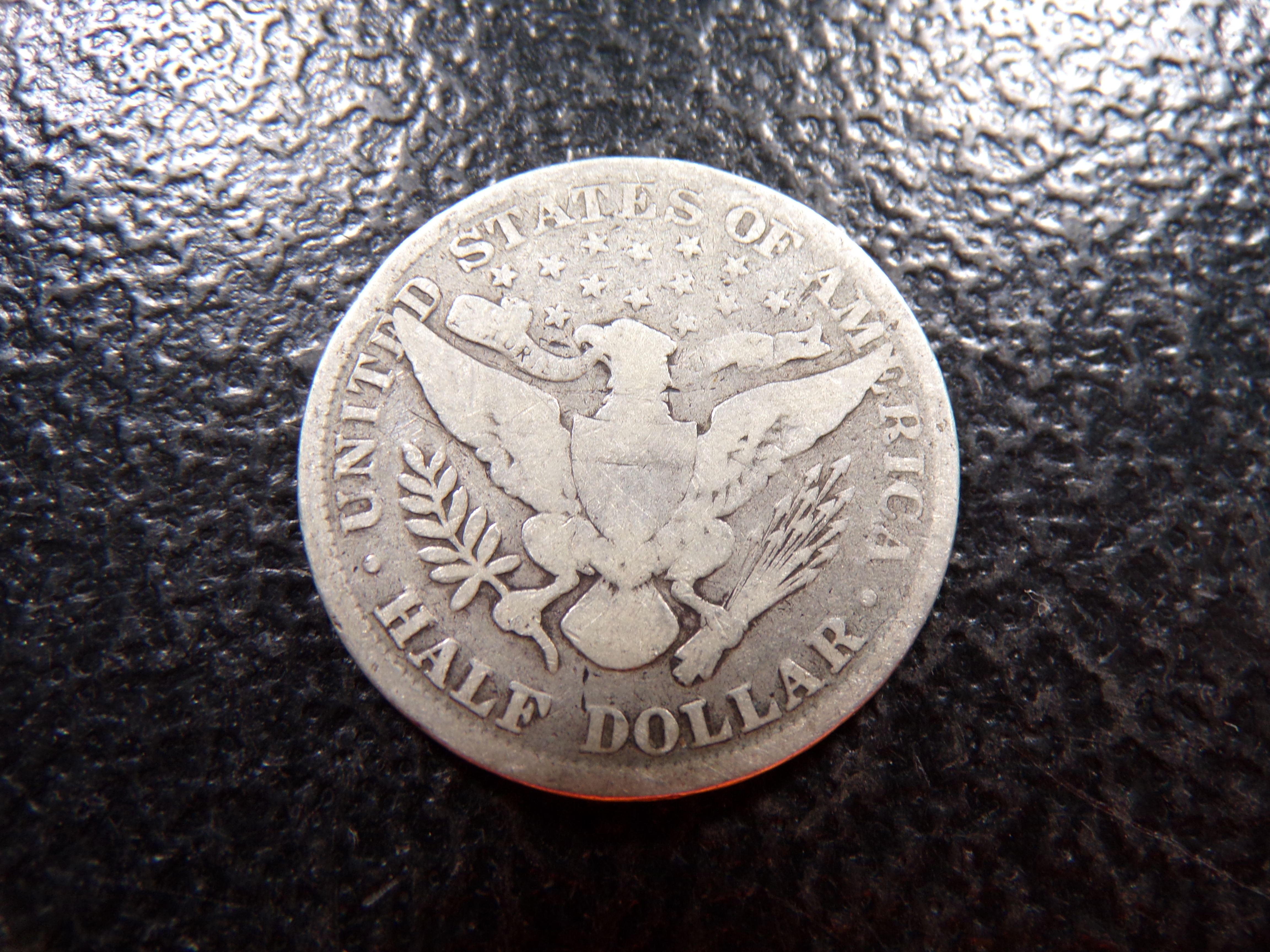 1898 BARBER SILVER HALF DOLLAR