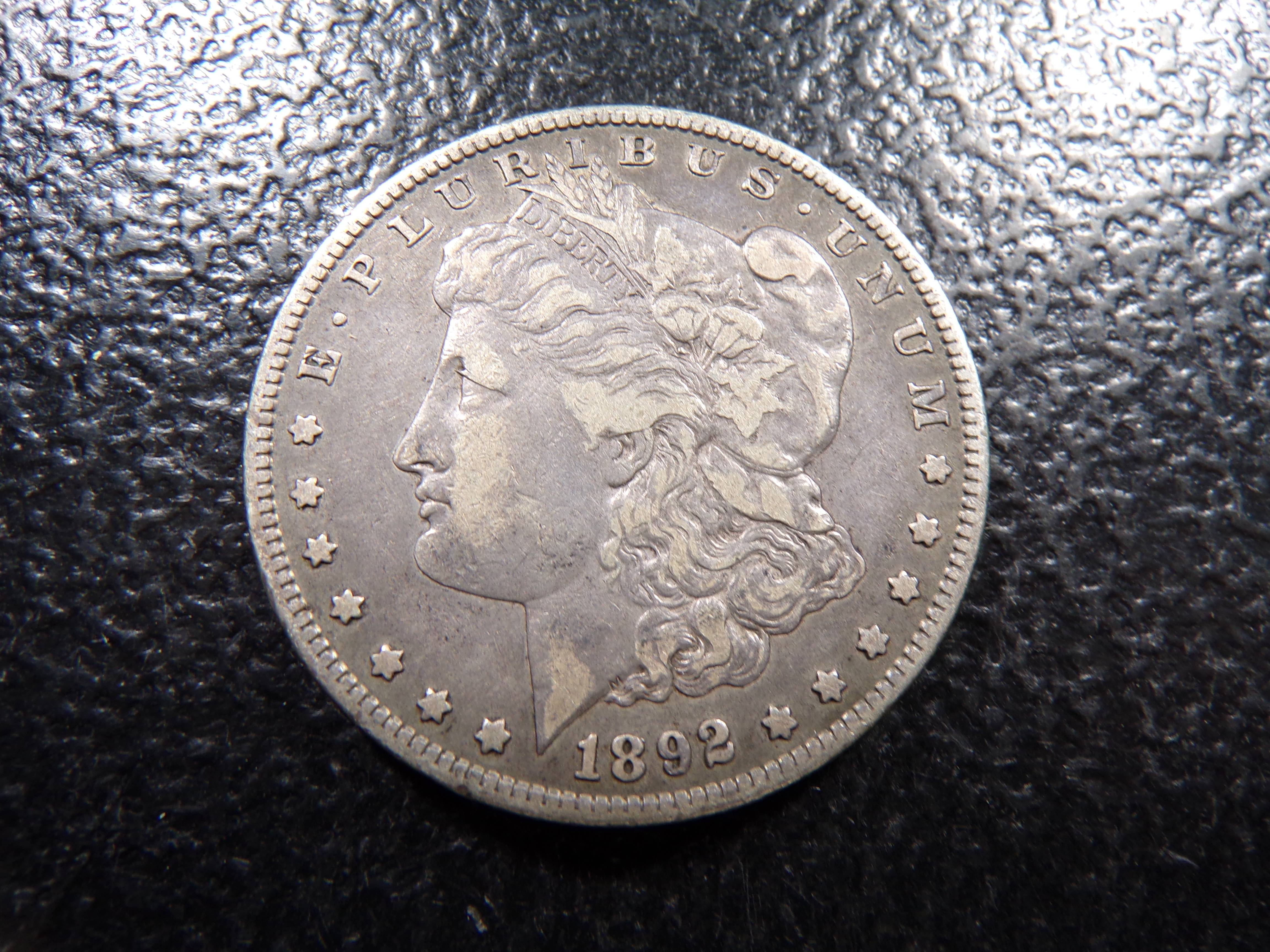 1892-S MORGAN SILVER DOLLAR