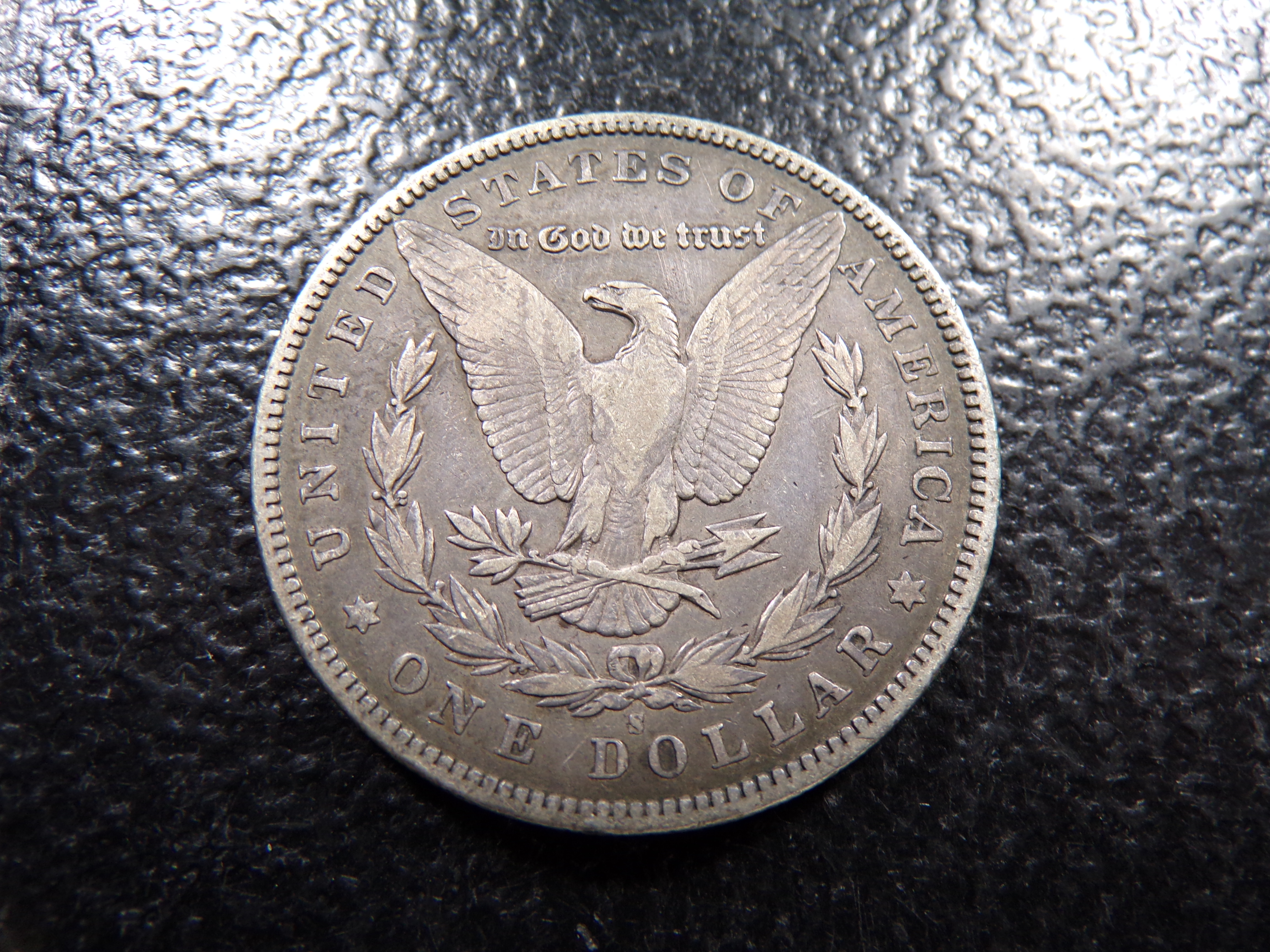 1892-S MORGAN SILVER DOLLAR
