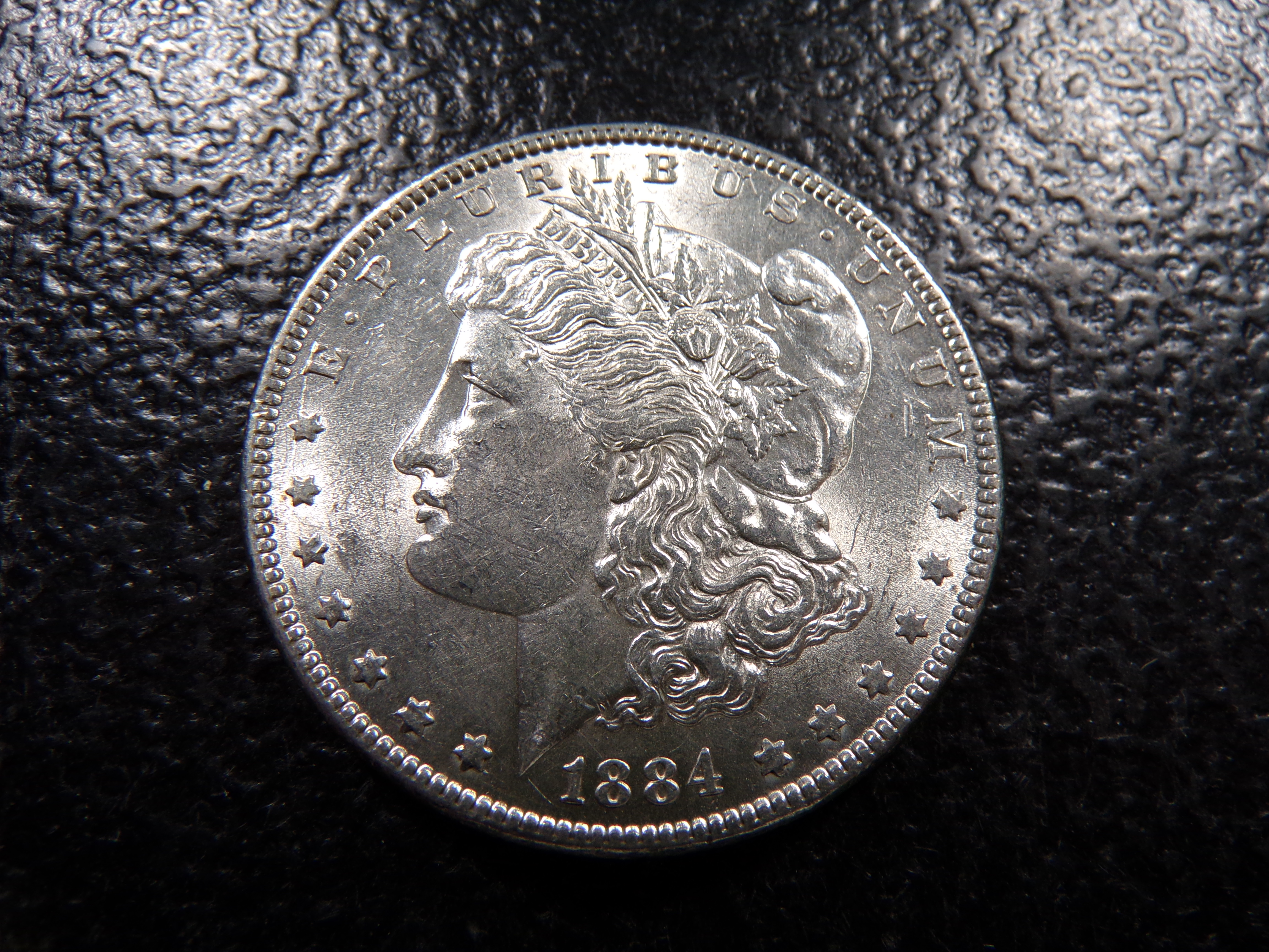 1884 MORGAN SILVER DOLLAR