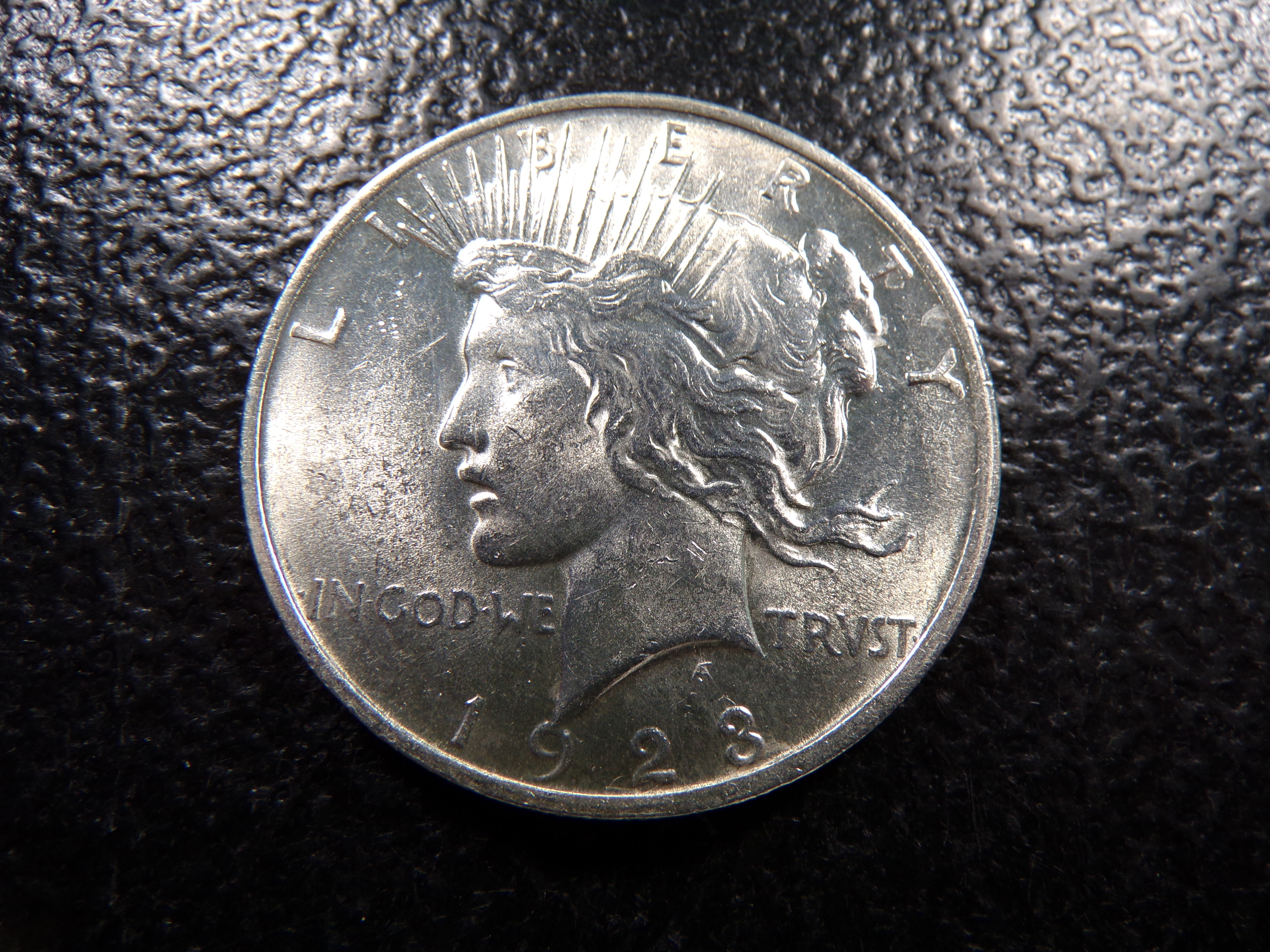 1923 PEACE SILVER DOLLAR