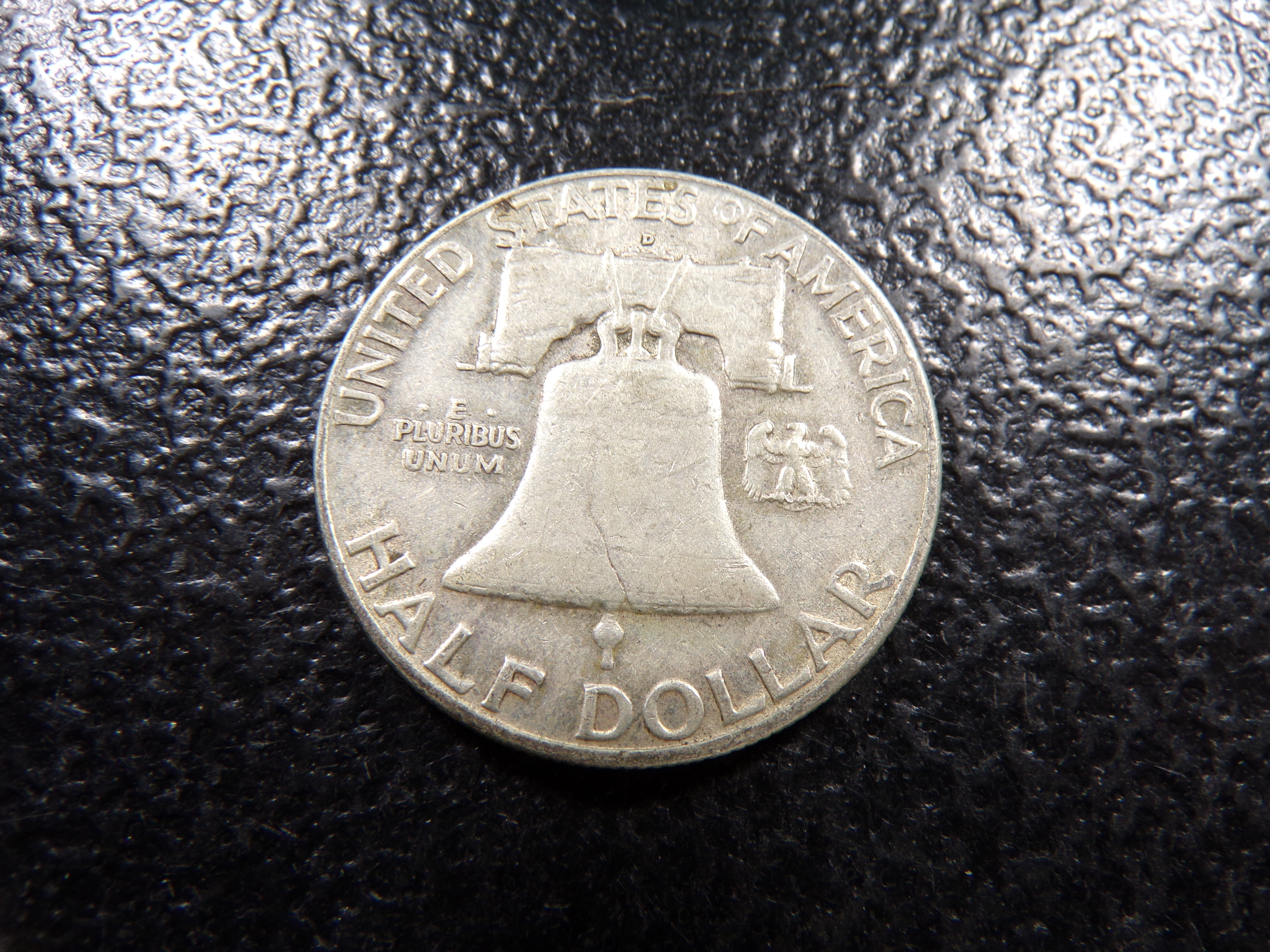 1960-D FRANKLIN SILVER HALF DOLLAR