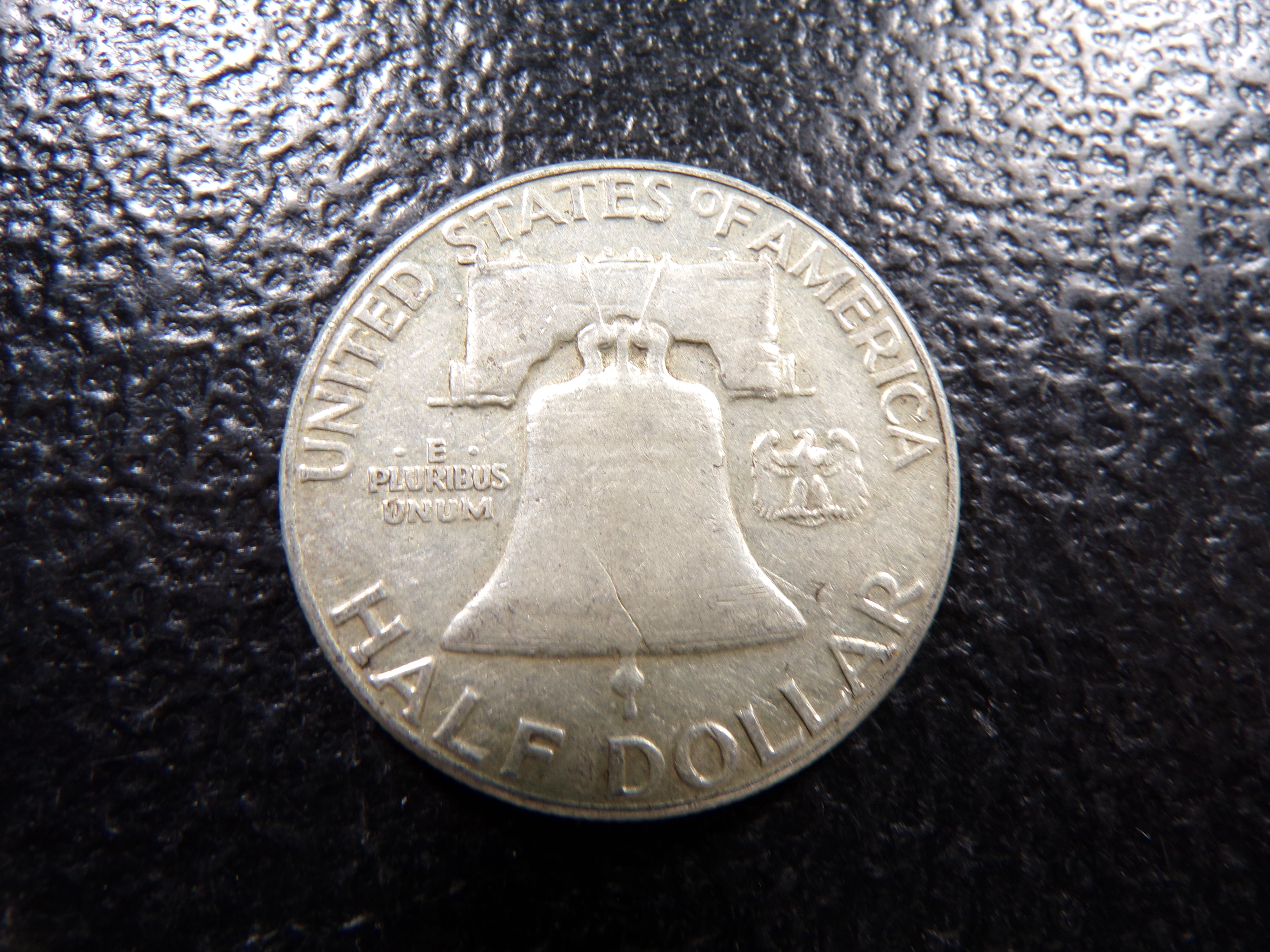 1962 FRANKLIN SILVER HALF DOLLAR