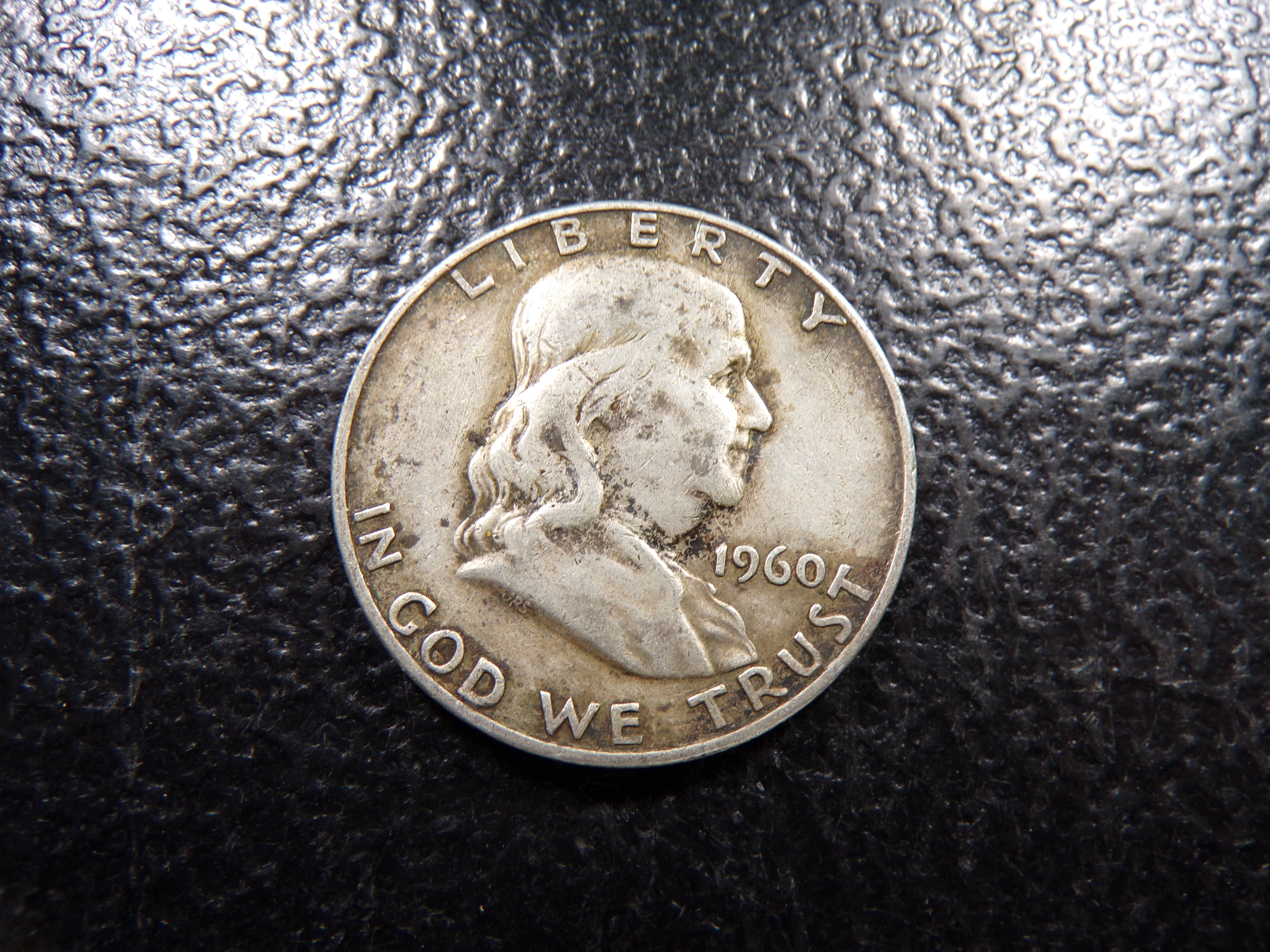 1960-D FRANKLIN SILVER HALF DOLLAR
