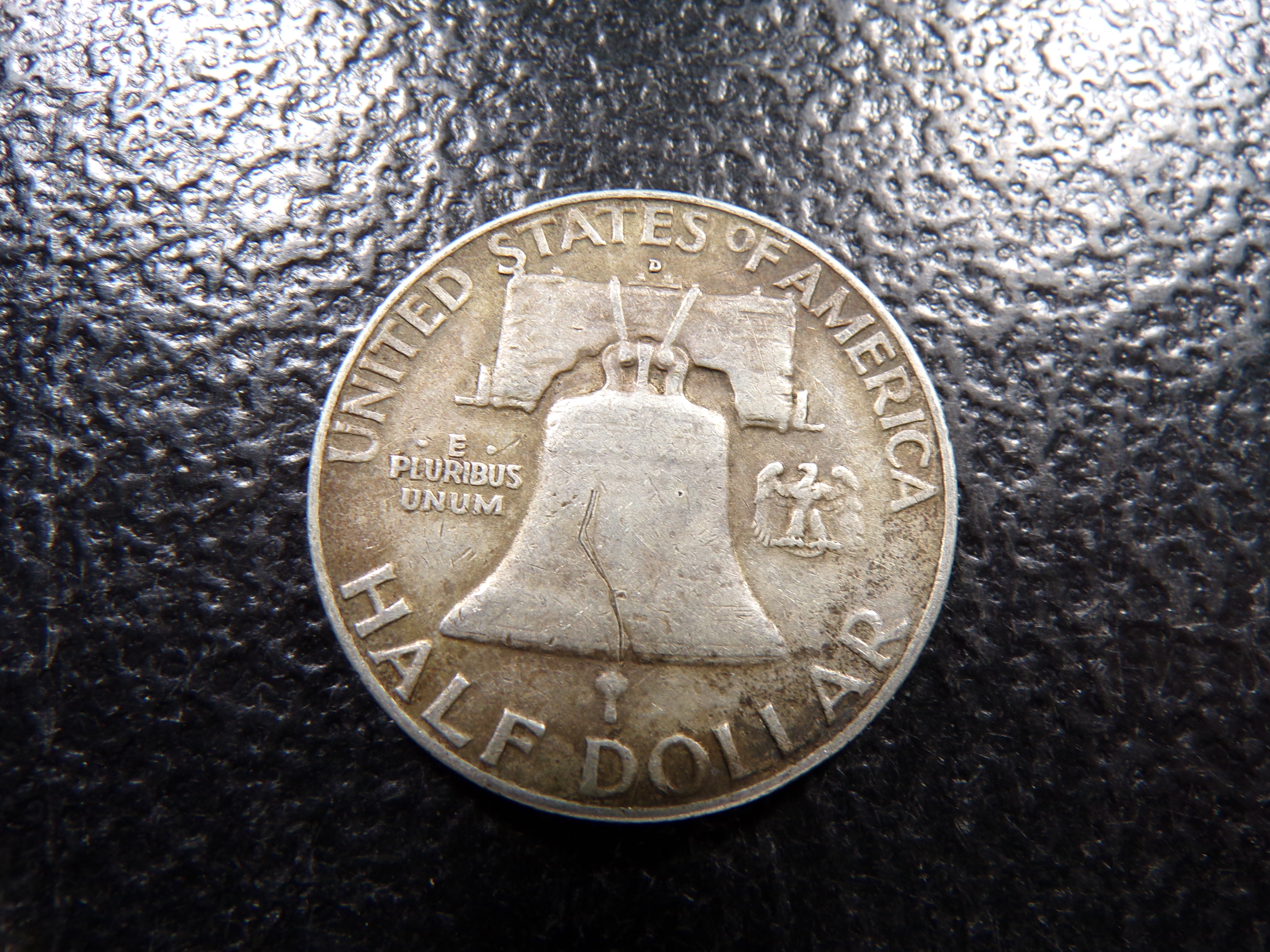 1960-D FRANKLIN SILVER HALF DOLLAR